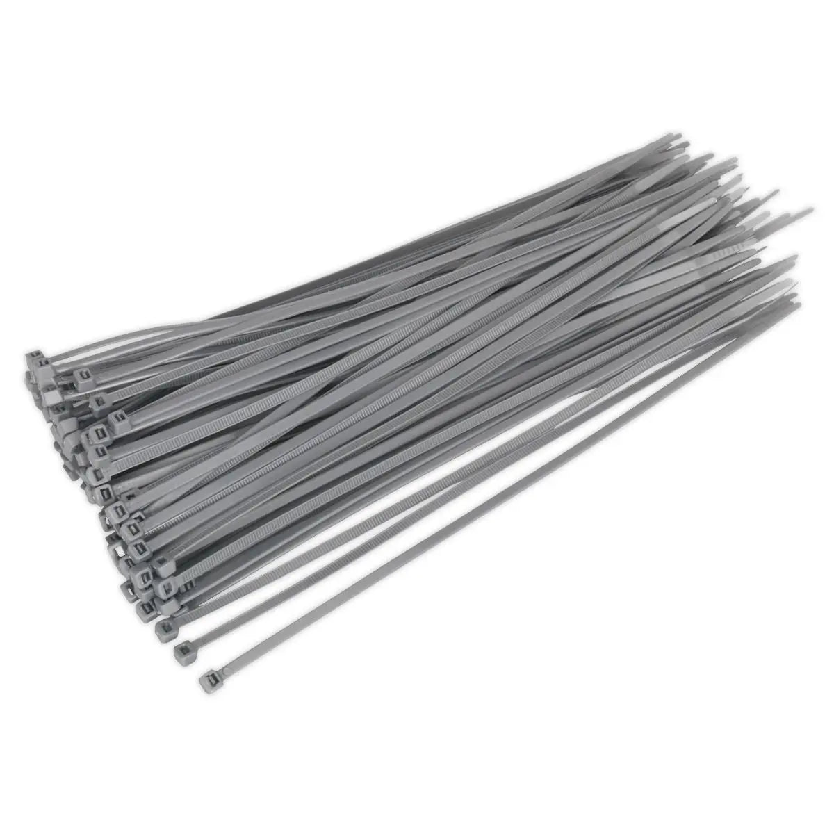 Sealey Cable Tie 300 x 4.4mm Silver Pack of 100 