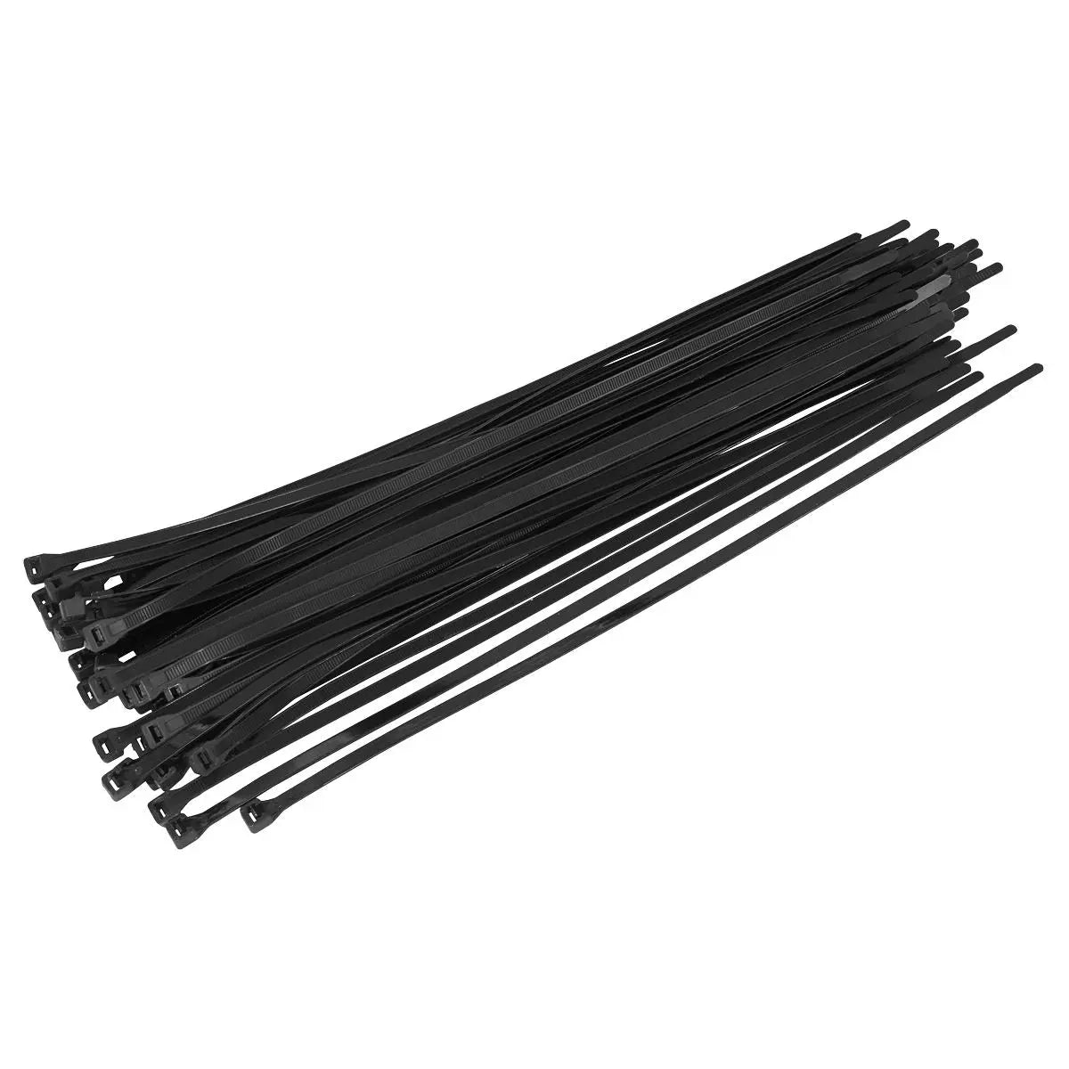 Sealey Cable Tie 450 x 7.6mm Black Pack of 50 