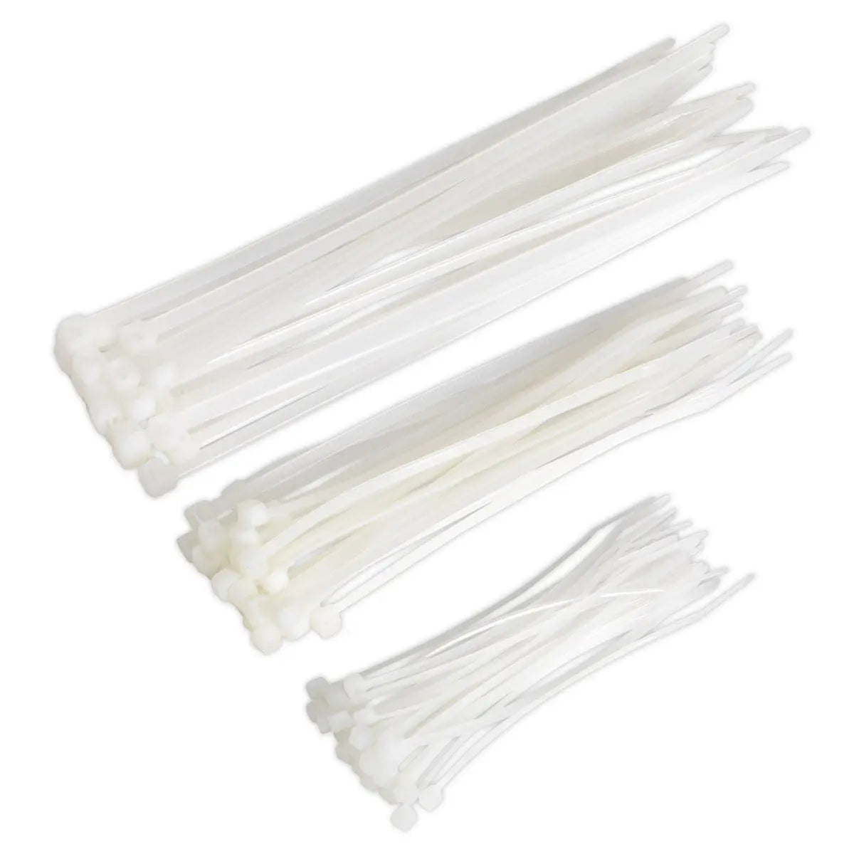 Sealey Cable Tie Assortment White Pack of 75 