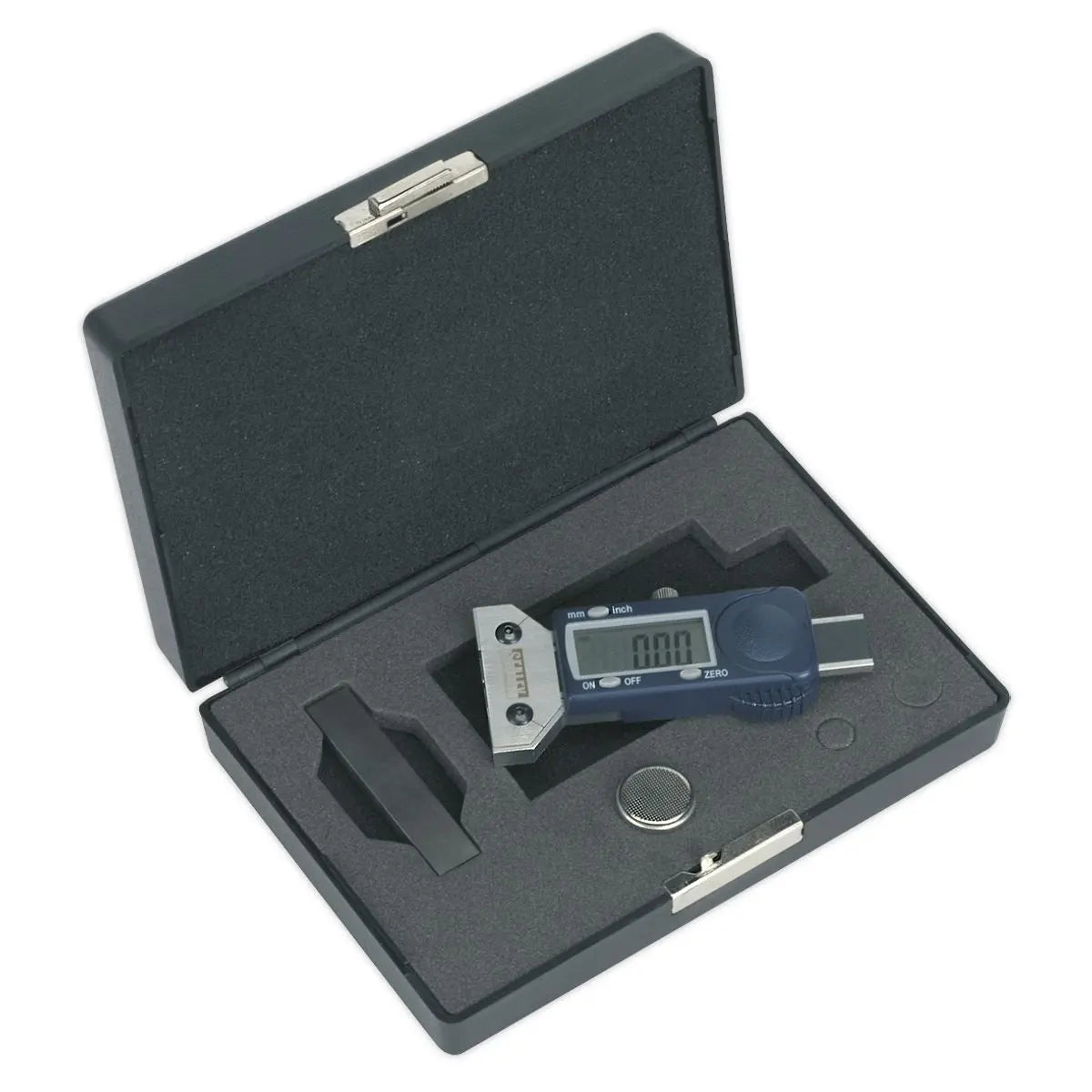 Sealey Calibrated Digital Tyre Tread Depth Gauge VOSA Approved MOT Testing 