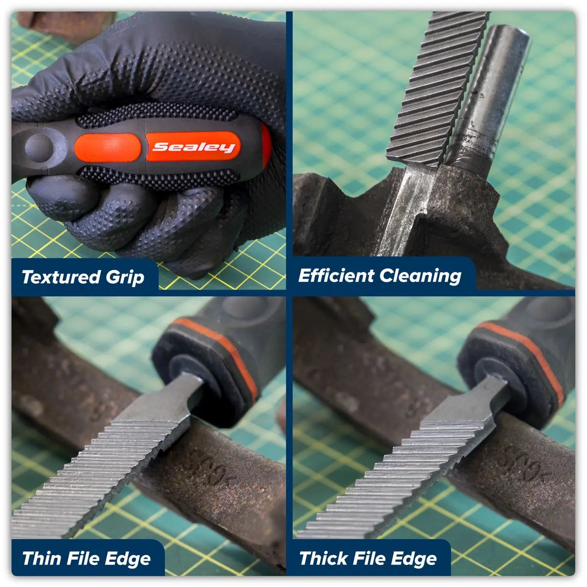 Sealey Caliper Cleaning File  White Rose Tools