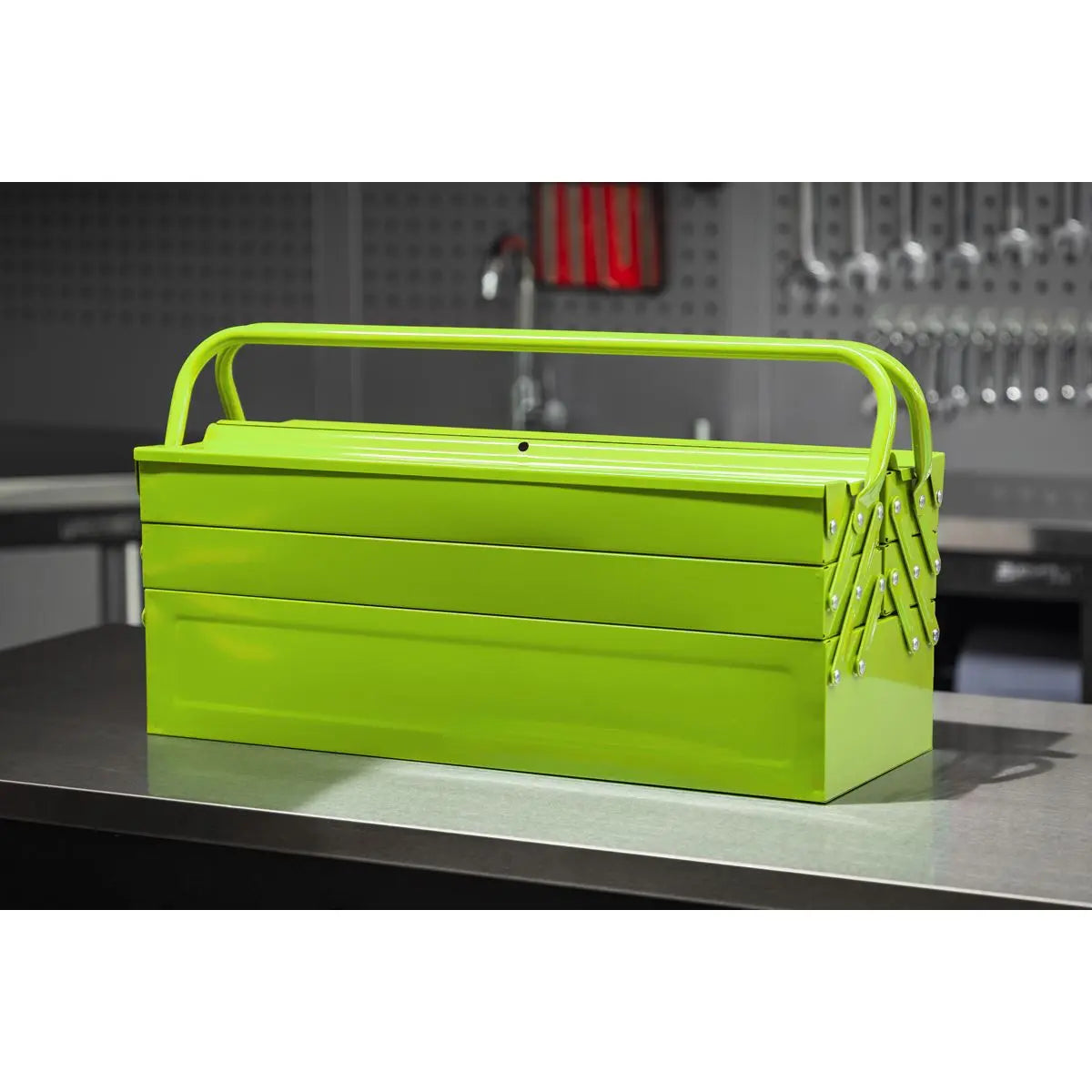 Sealey Cantilever Toolbox 4 Tray 530mm Green 