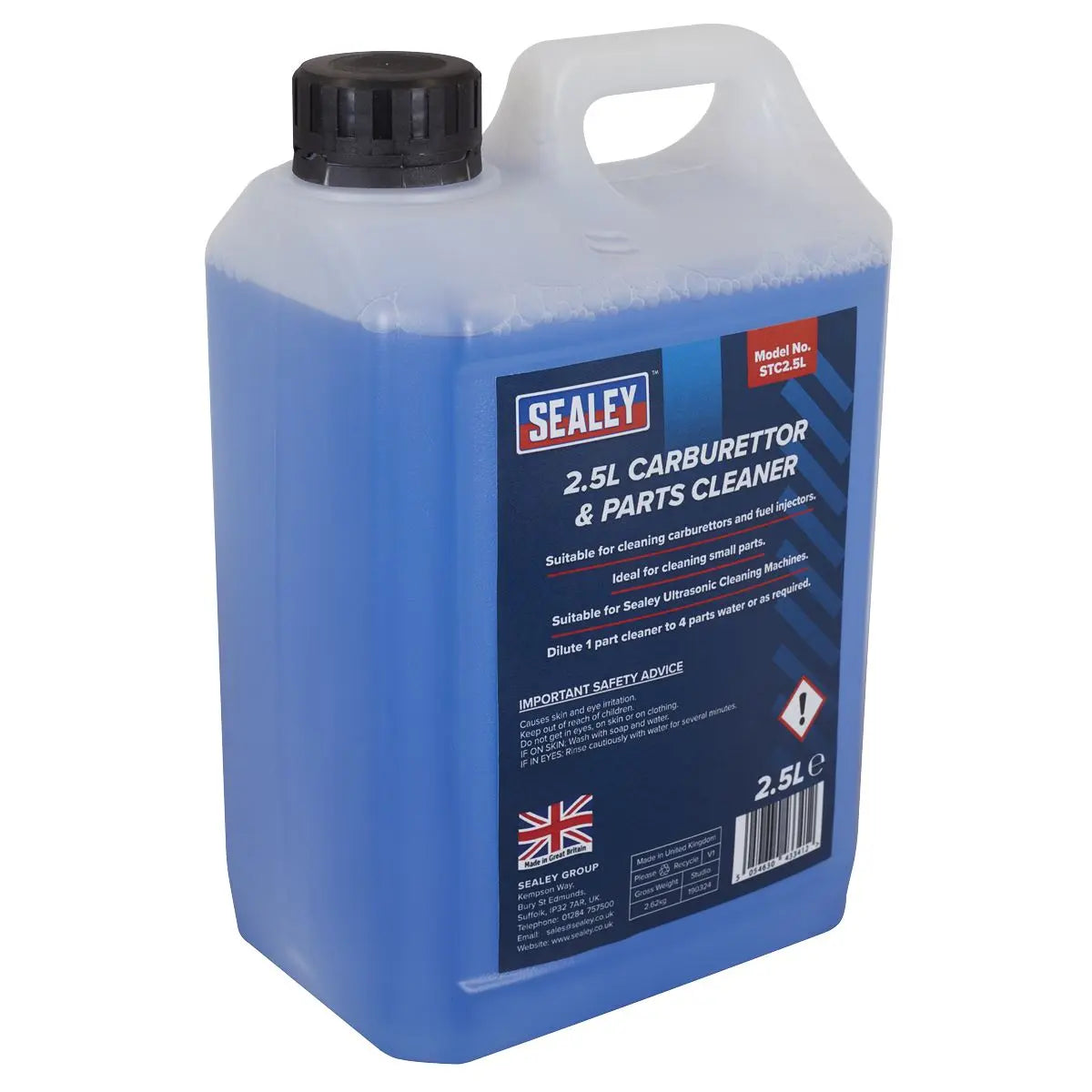 Sealey Carburettor & Parts Cleaner 2.5L  White Rose Tools
