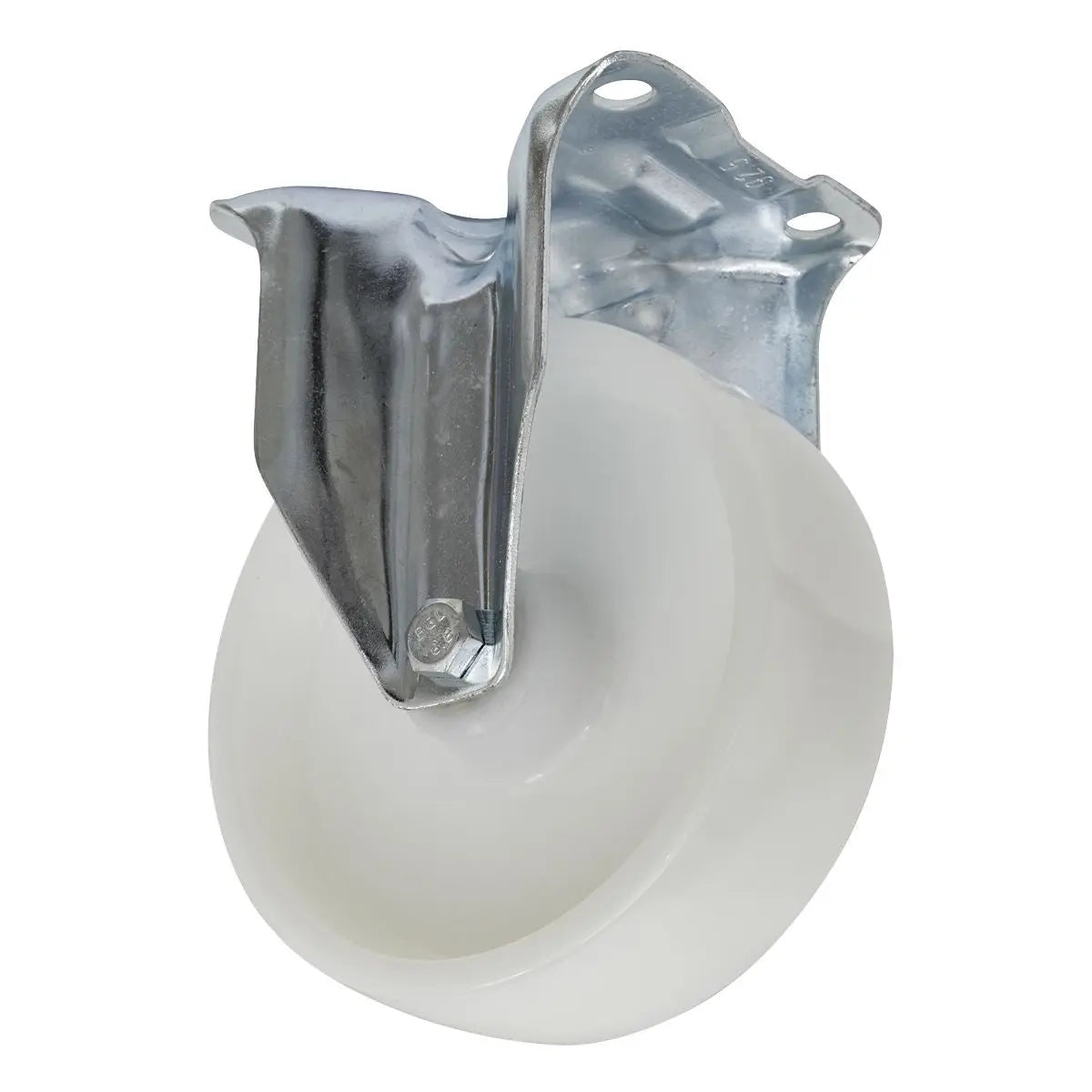 Sealey Castor Wheel Fixed Plate Ø125mm  White Rose Tools