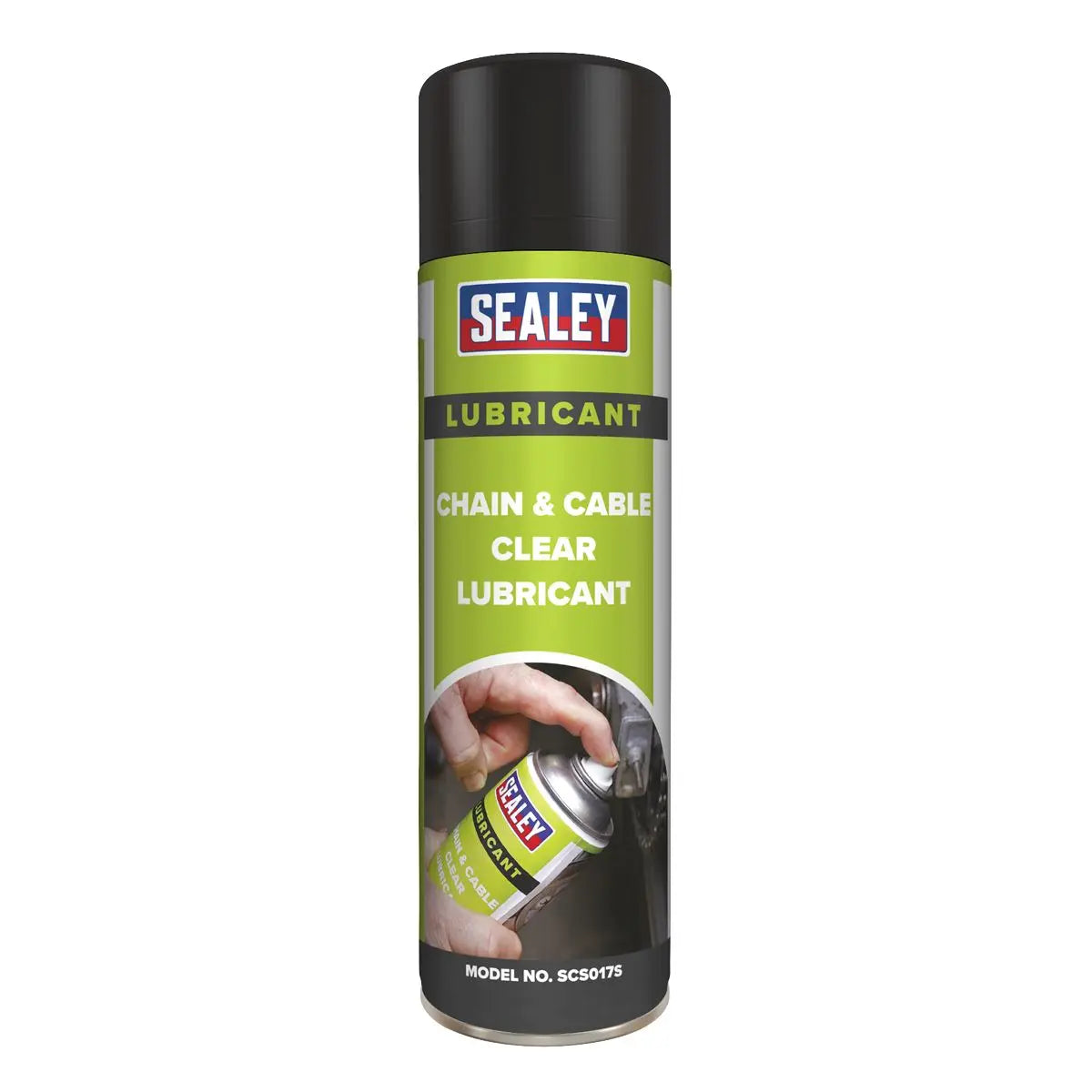 Sealey Chain & Cable Clear Lubricant 500ml 