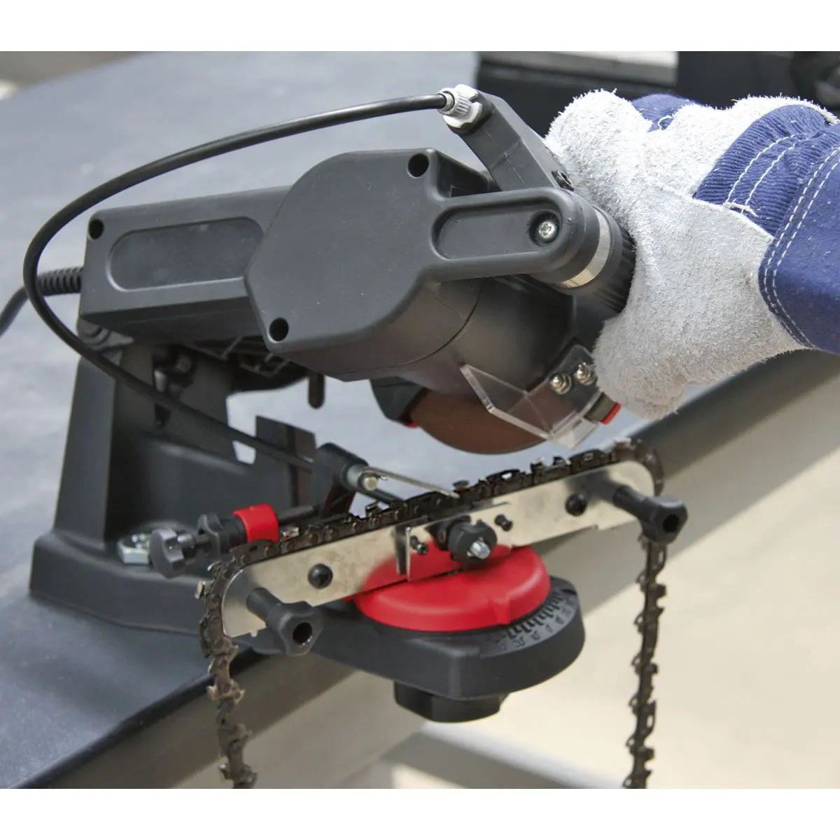 Sealey Chainsaw Blade Sharpener - Quick Locating 85W 