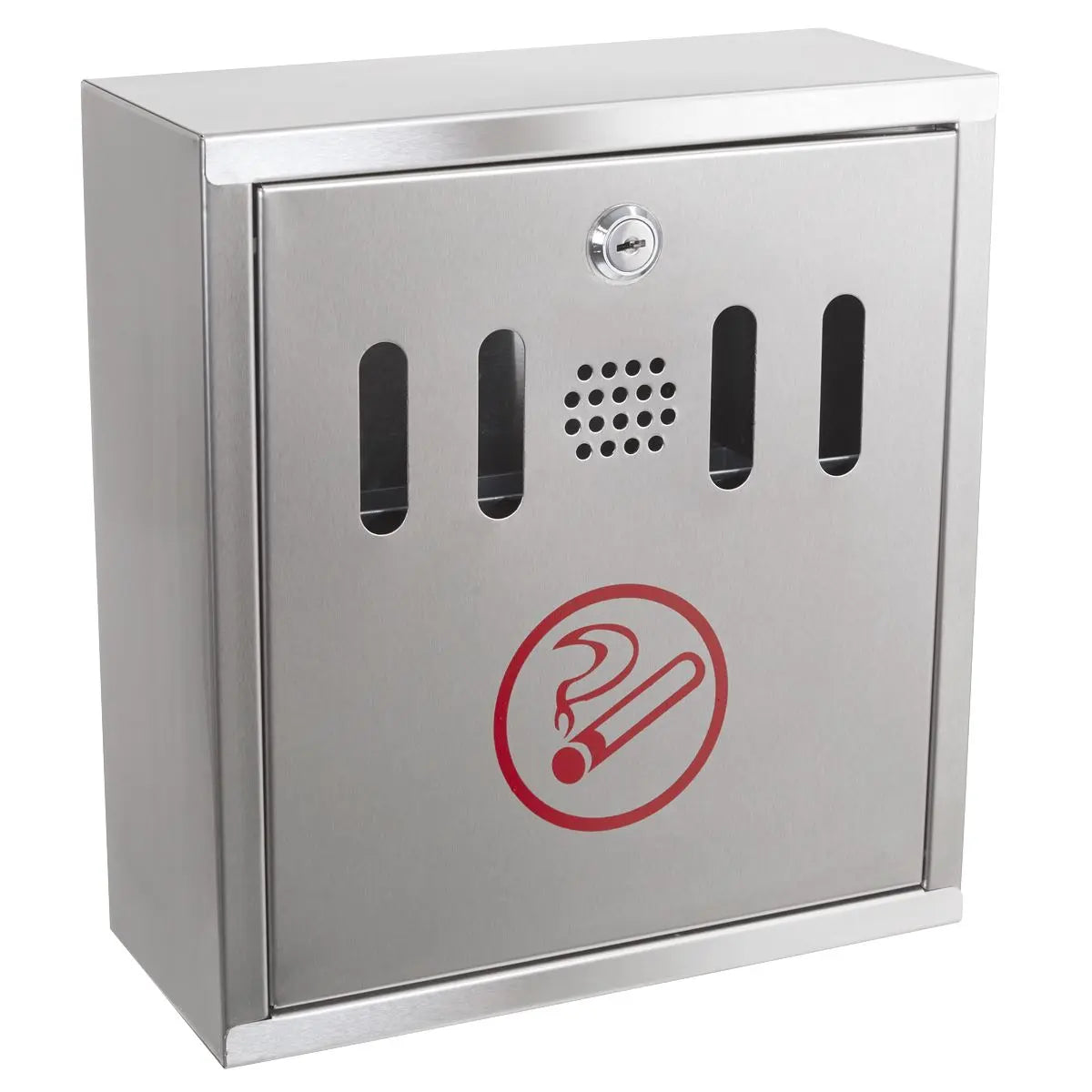 Sealey Cigarette Bin Wall-Mounting Stainless Steel 