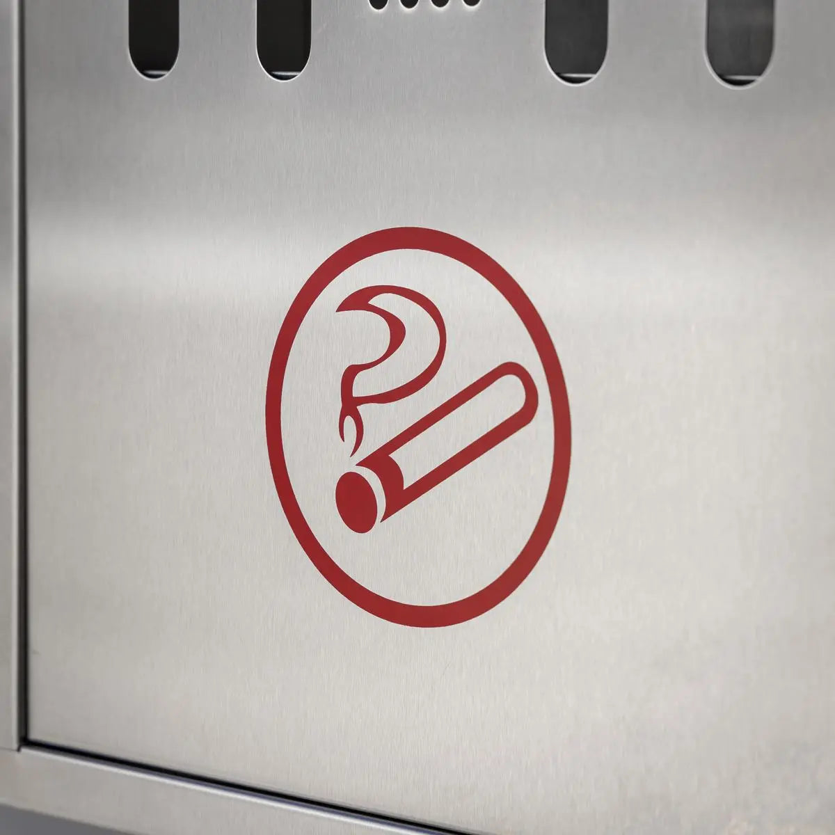 Sealey Cigarette Bin Wall-Mounting Stainless Steel 