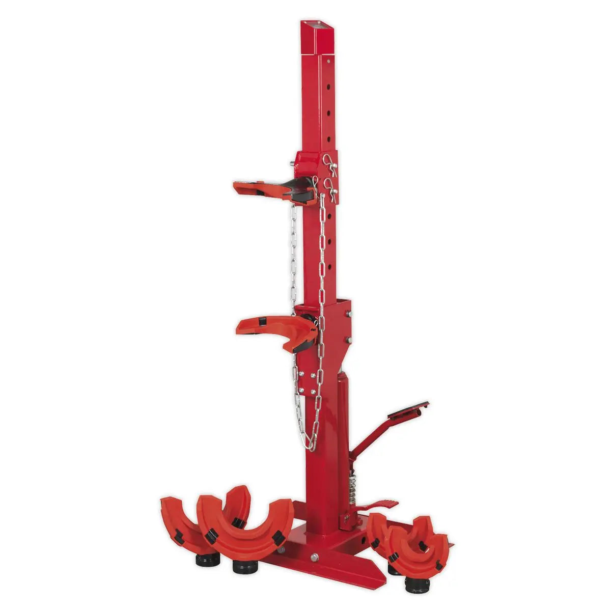 Sealey Coil Spring Compressing Station with Gauge Hydraulic 2000kg Capacity 