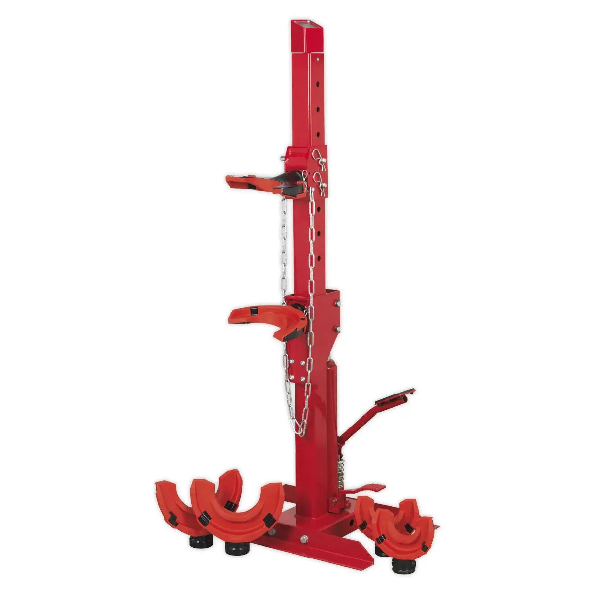 Sealey Coil Spring Compressing Station with Gauge Hydraulic 2000kg Capacity 
