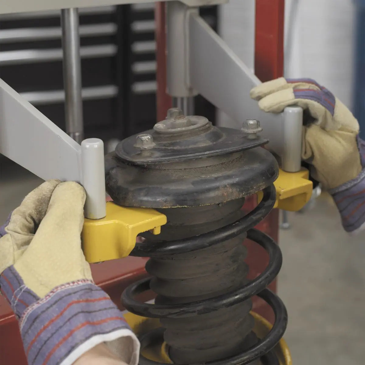 Sealey Coil Spring Compressor - Air Operated 1000kg 