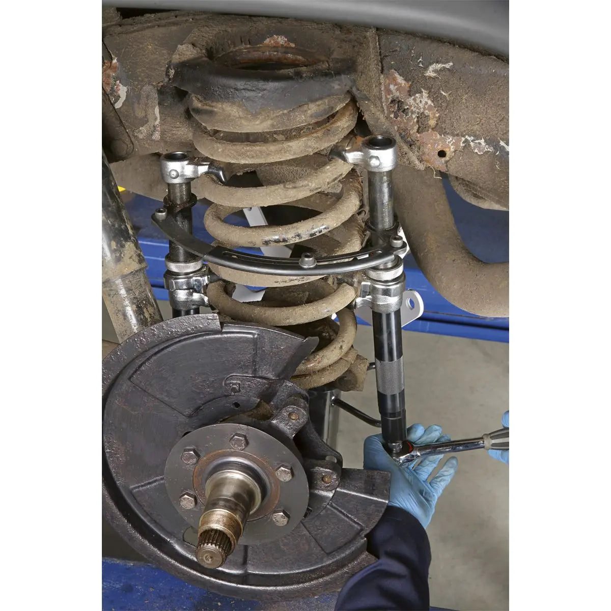 Sealey Coil Spring Compressor Set 2pc Heavy-Duty 1200kg/Pair 