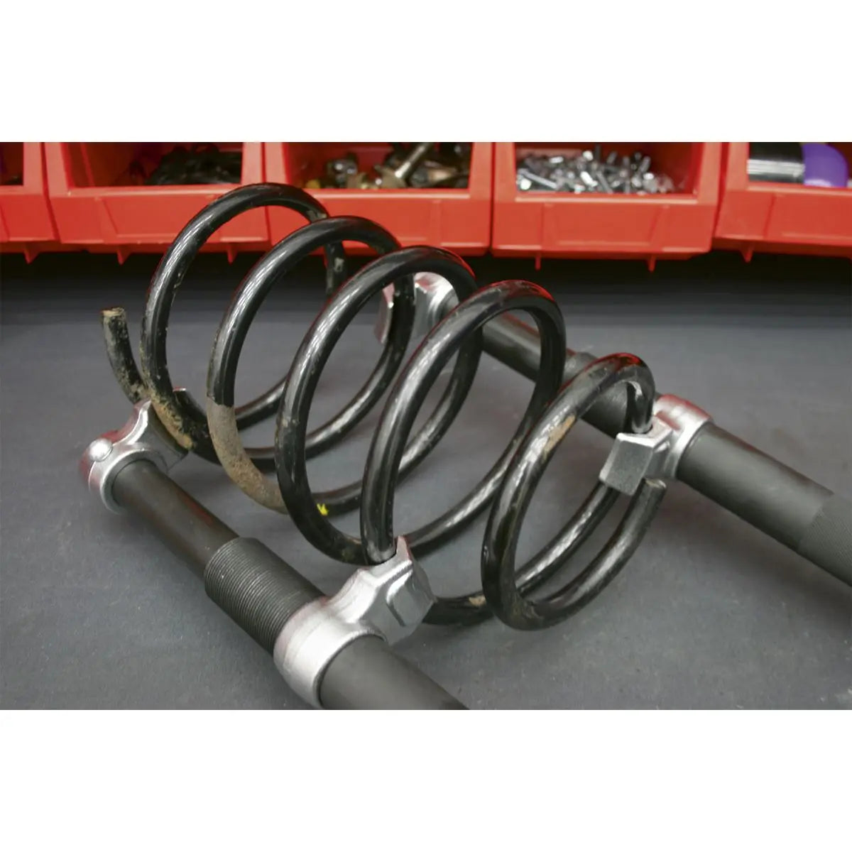 Sealey Coil Spring Compressor Set 2pc Heavy-Duty 2500kg/Pair 