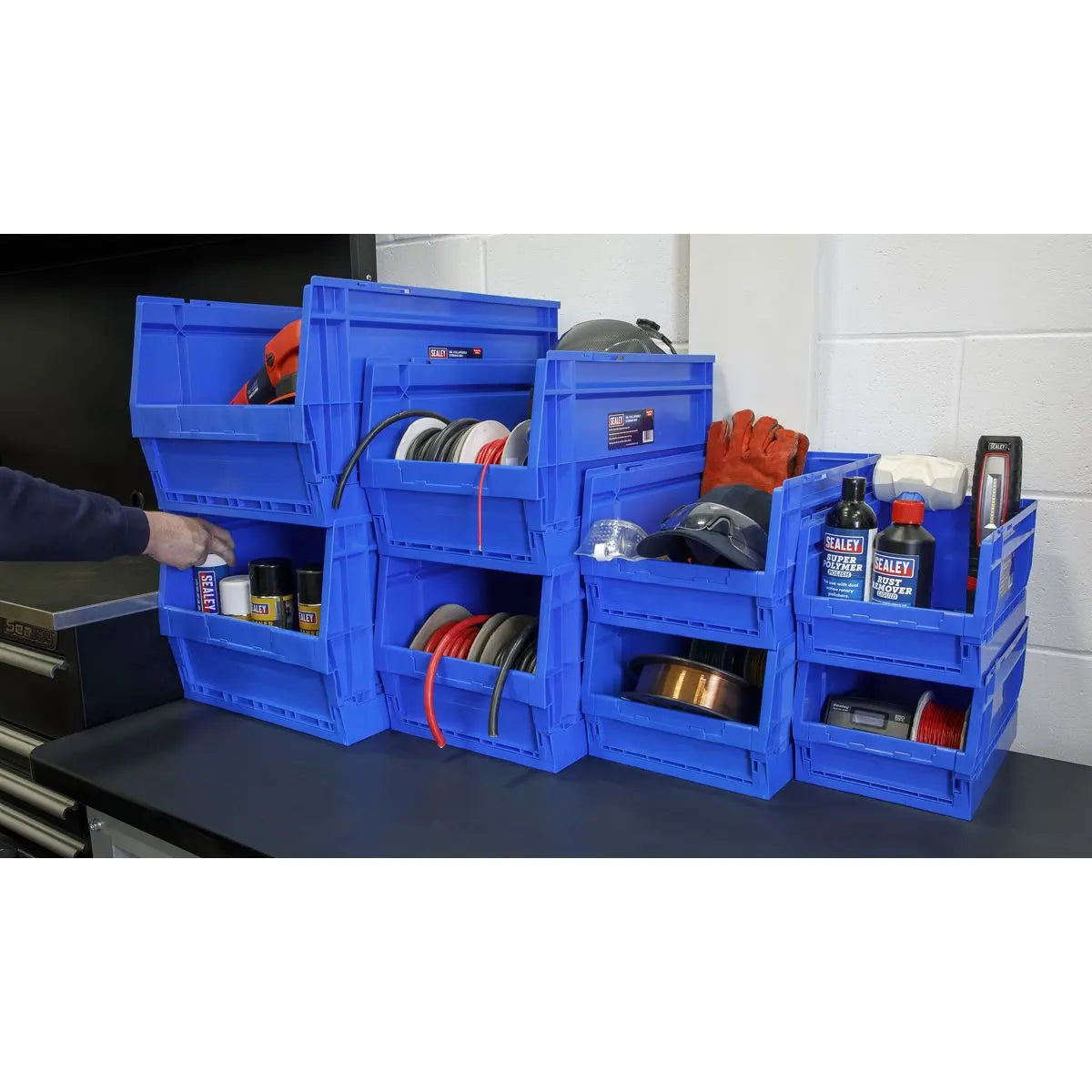 Sealey Collapsible Storage Bin 8.5L 