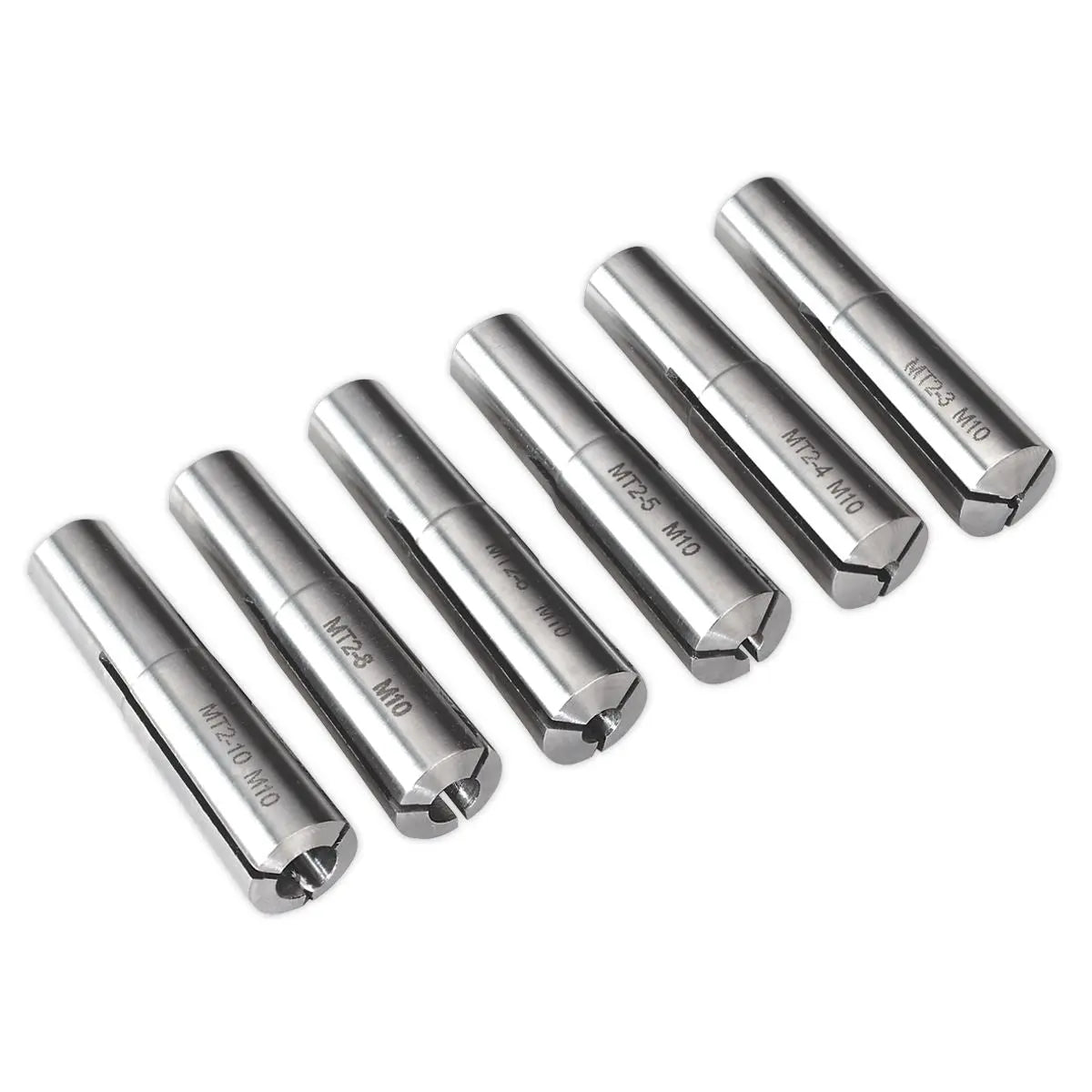 Sealey Collet Set MT2-M10 Ø3-10mm 