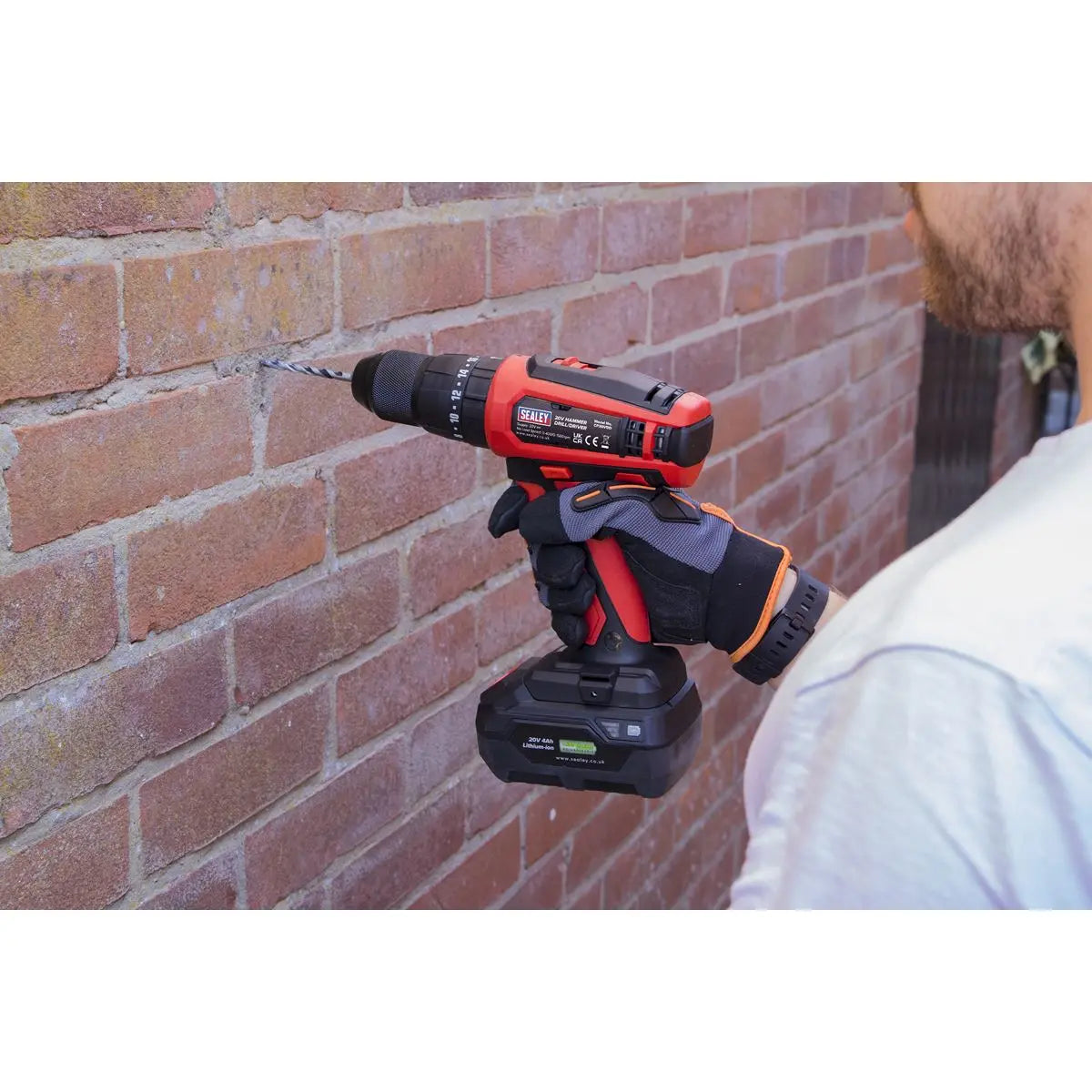 Sealey Combi Drill Ø13mm 20V SV20 Series - Body Only 