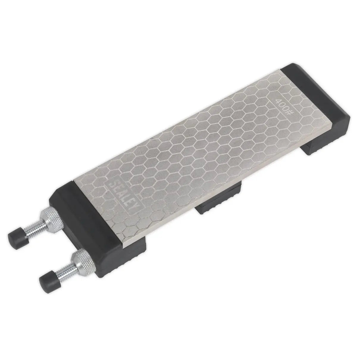 Sealey Combination Diamond Sharpening Whetstone With Adjustable Stone Holder 