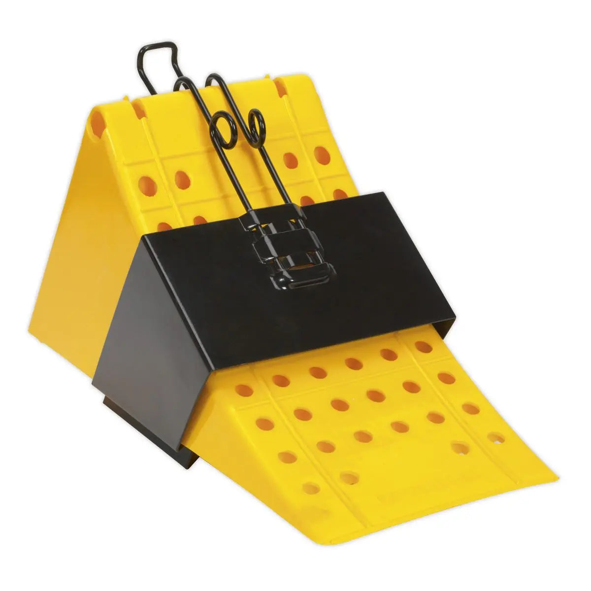 Sealey Commercial Wheel Chock with Bracket 