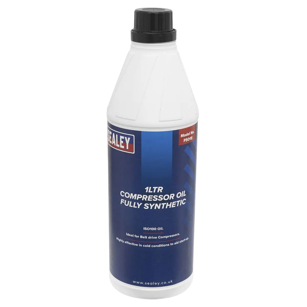 Sealey Compressor Oil Fully Synthetic 1L 