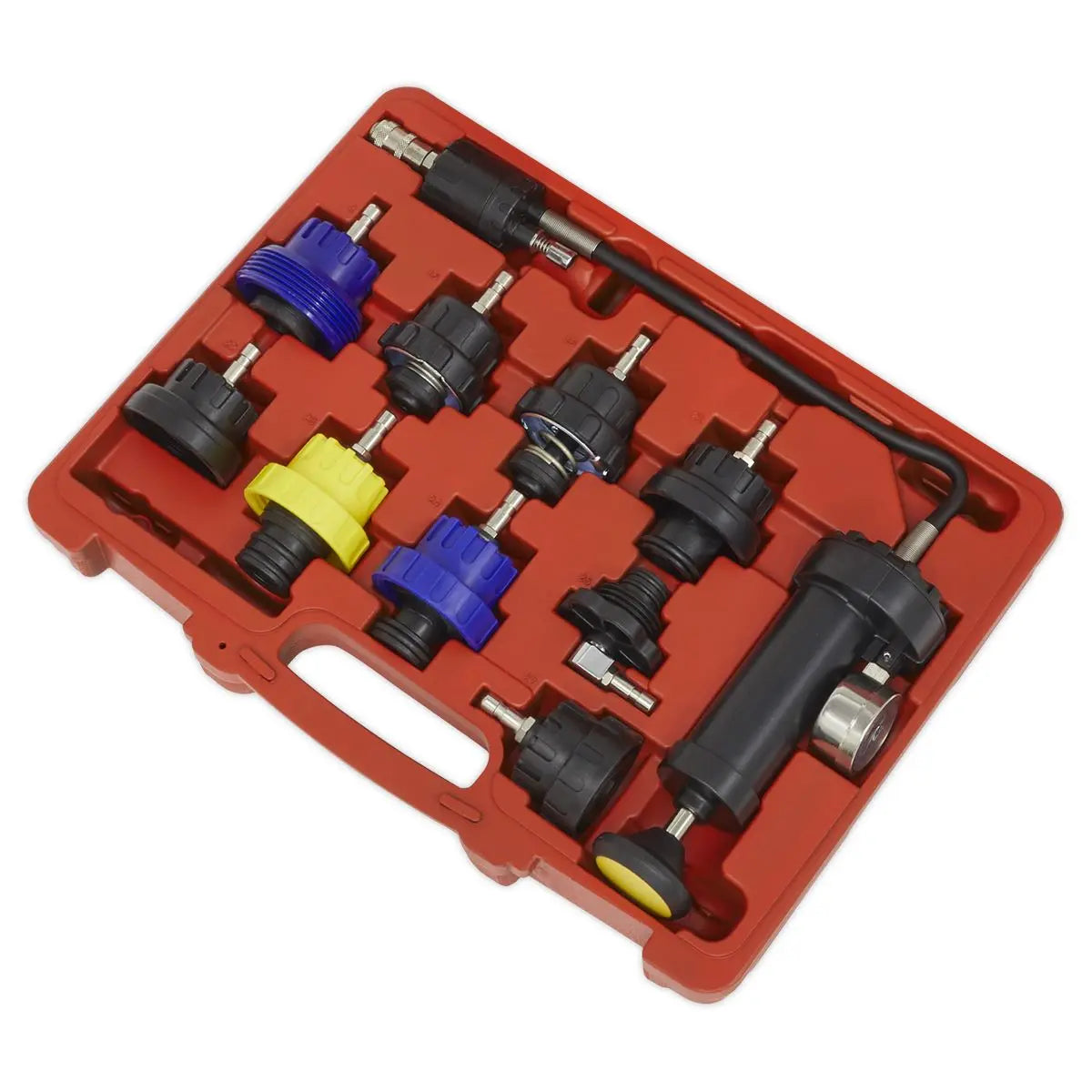 Sealey Cooling System Pressure Test Kit 10pc 