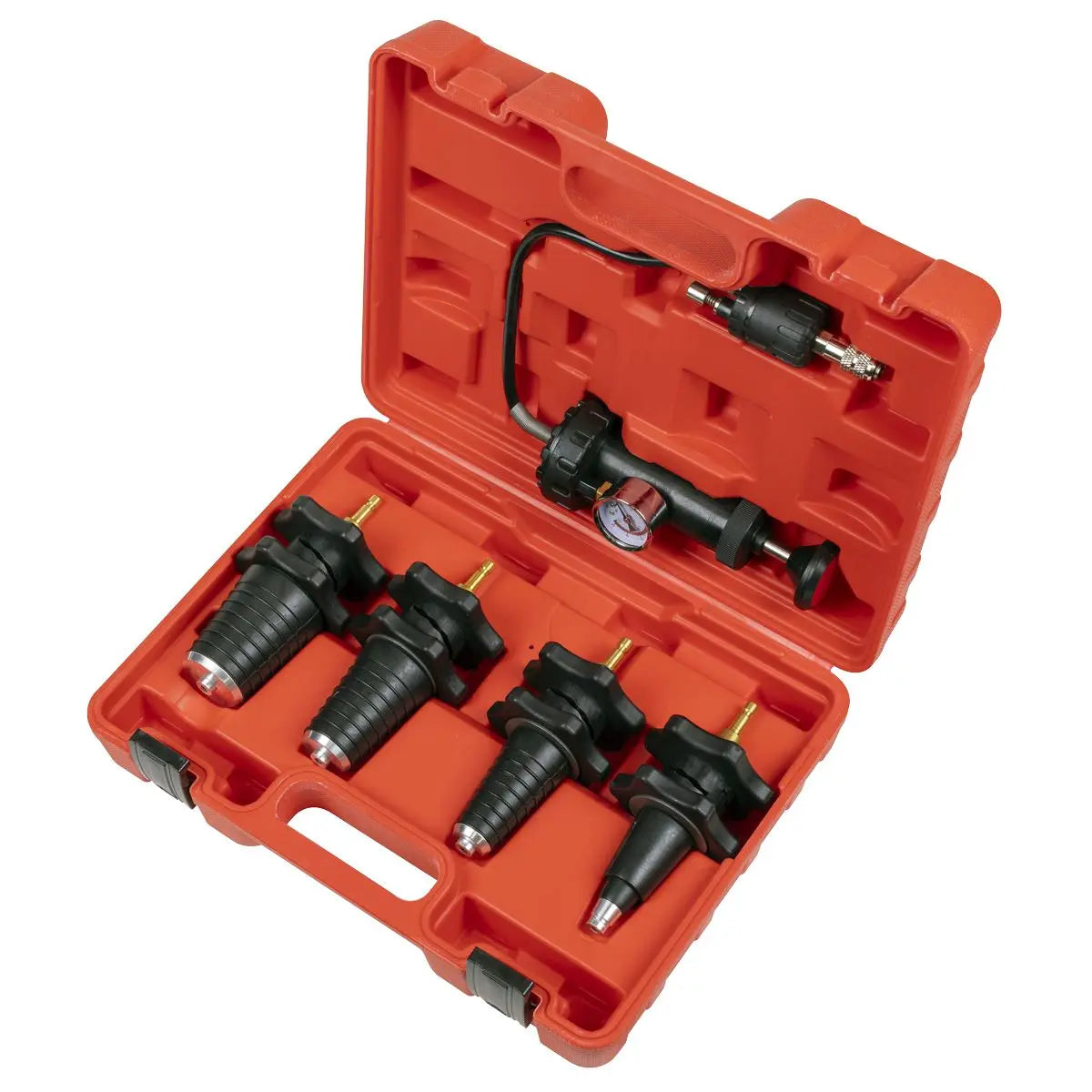 Sealey Cooling System Pressure Test Kit 5pc  White Rose Tools