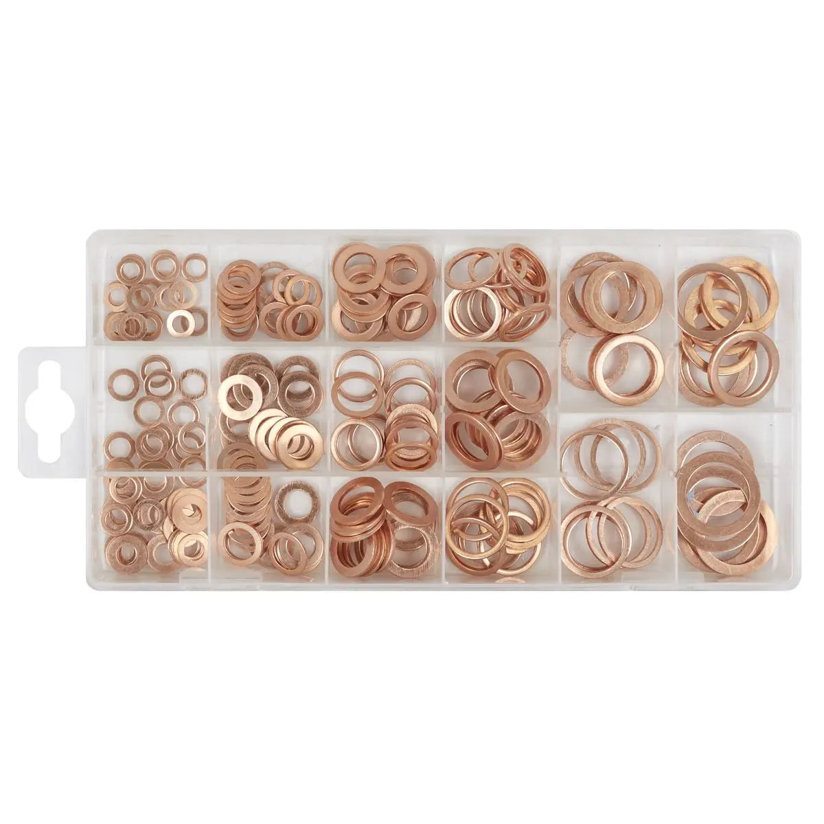 Sealey Copper Sealing Washer Assortment 250pc 
