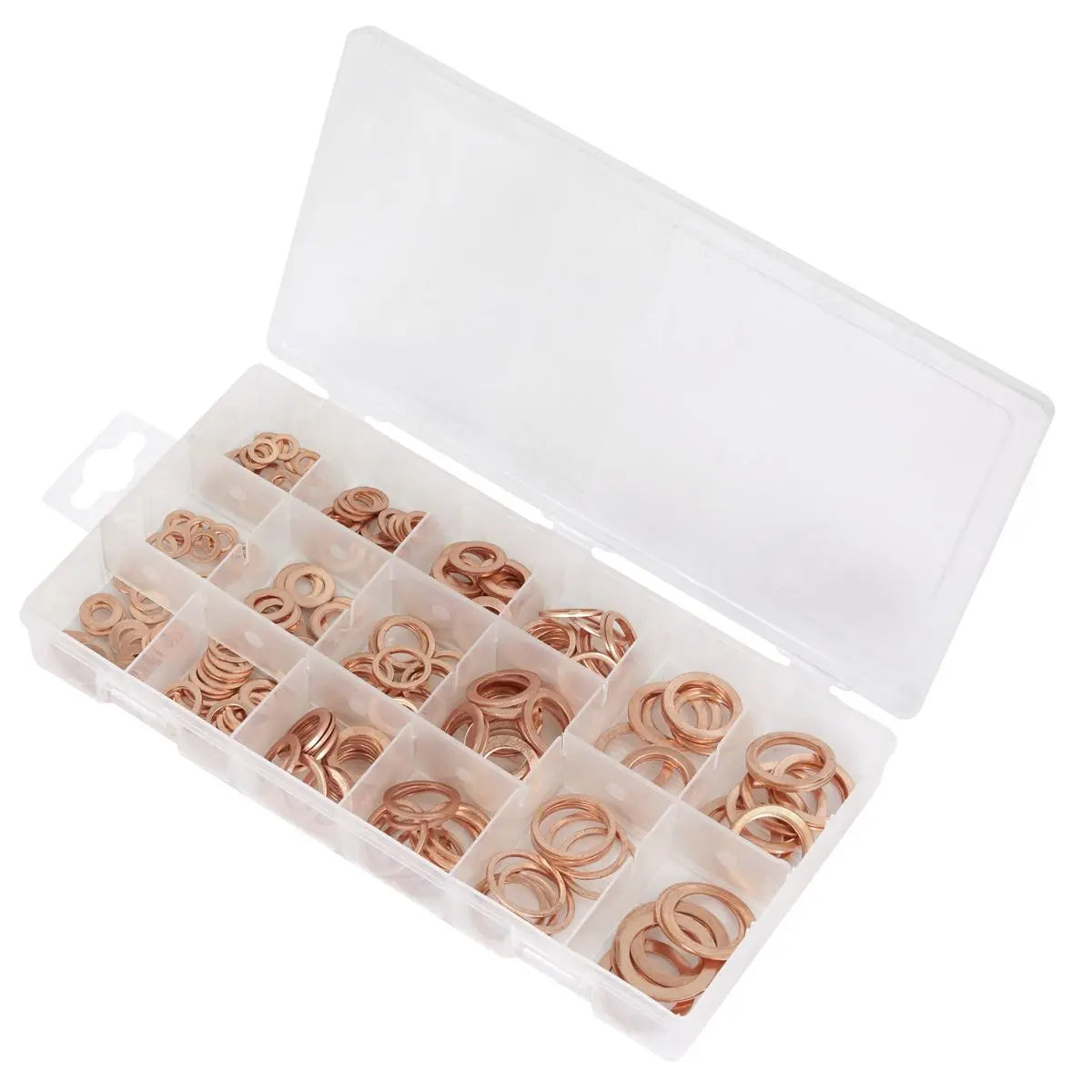 Sealey Copper Sealing Washer Assortment 250pc 