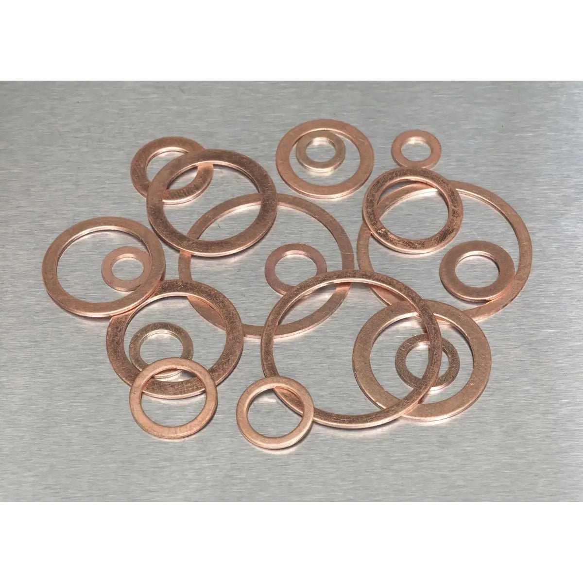 Sealey Copper Sealing Washer Assortment 250pc 