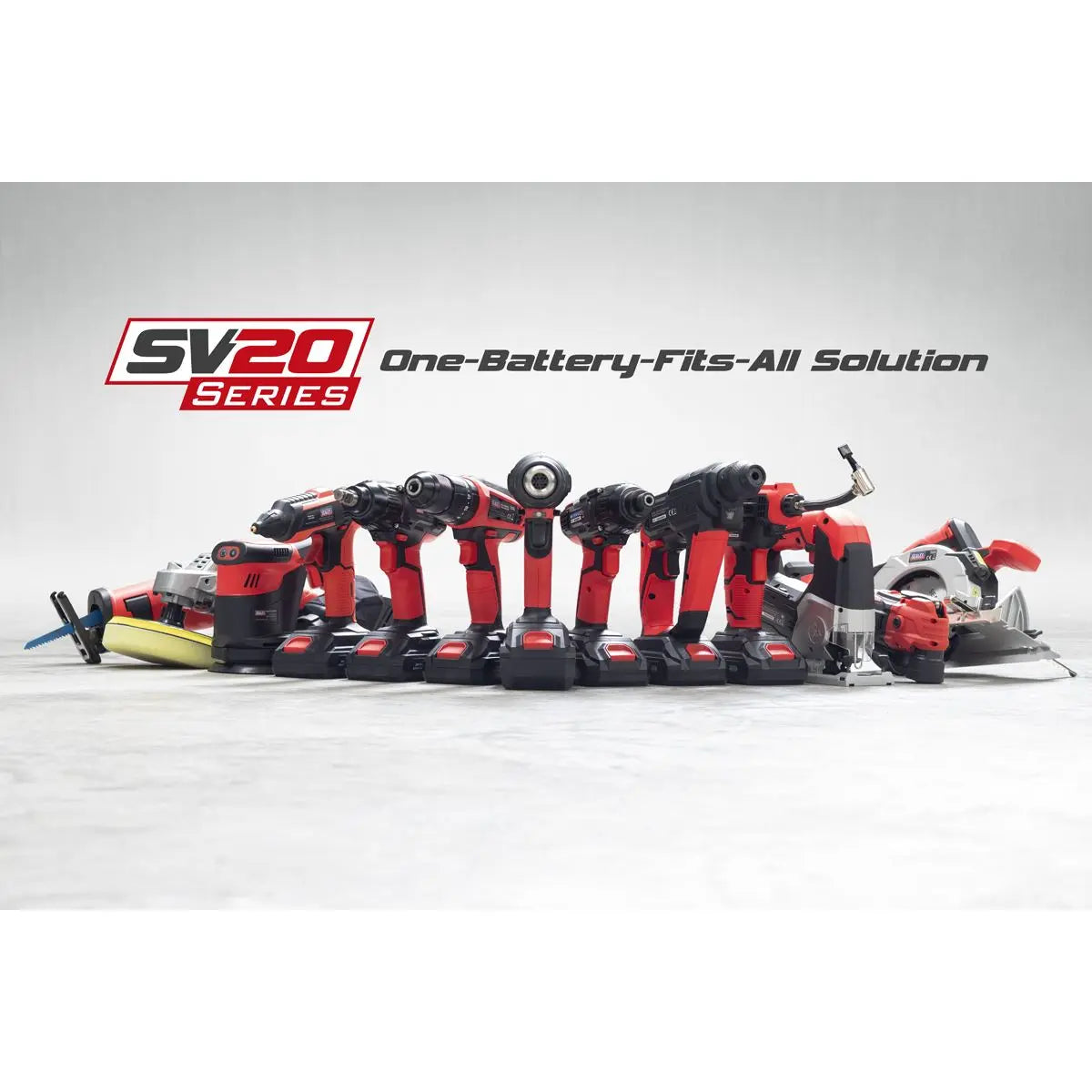 Sealey Cordless 20V SV20 Series Telescopic Pole for CP20VPSH/CP20VPHT 