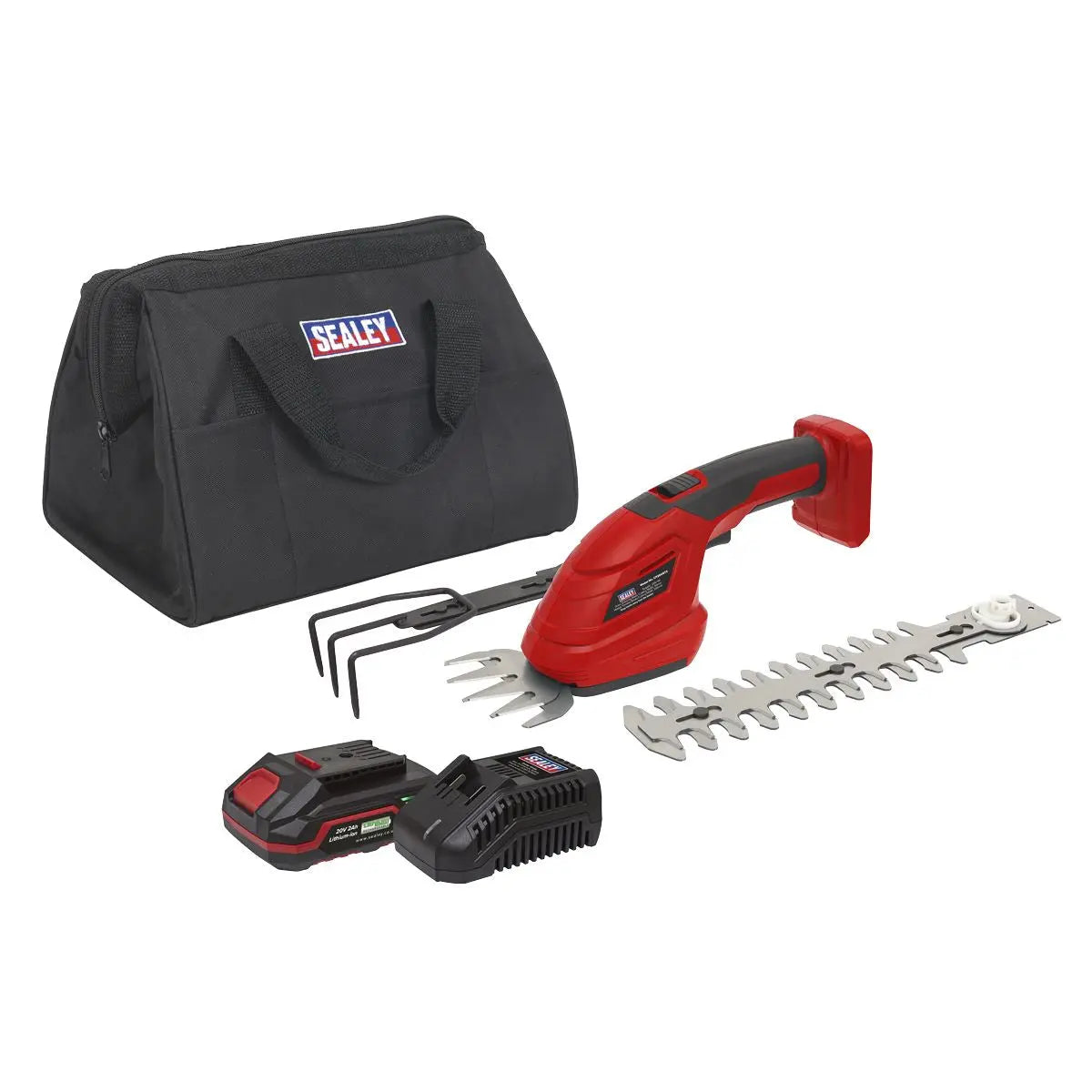 Sealey Cordless 3-in-1 Garden Tool Kit 20V 2Ah SV20 Series 