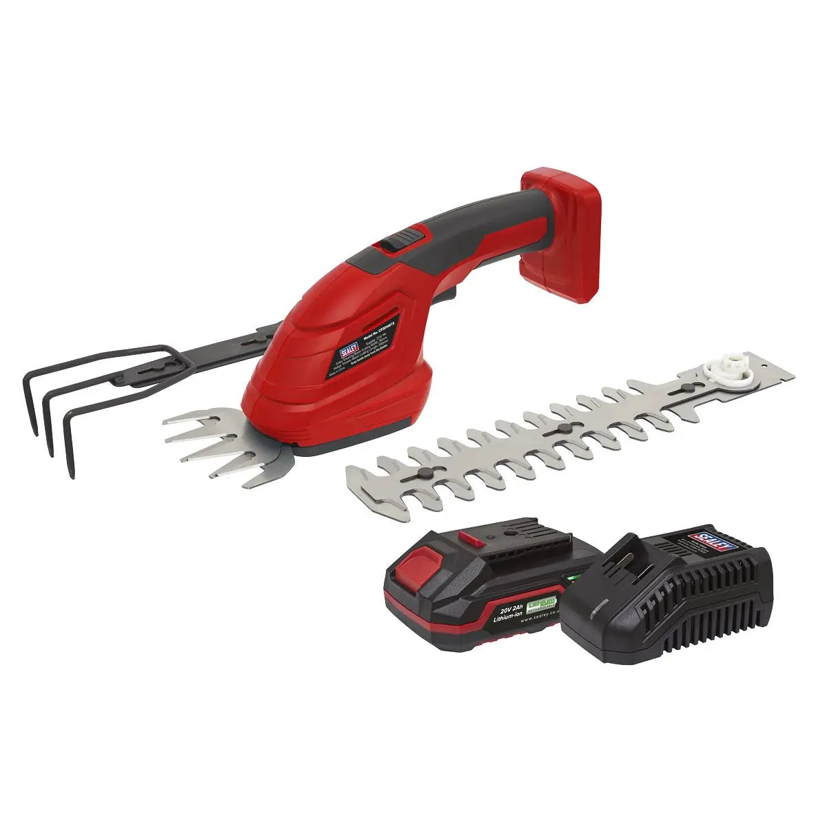 Sealey Cordless 3-in-1 Garden Tool Kit 20V 2Ah SV20 Series 