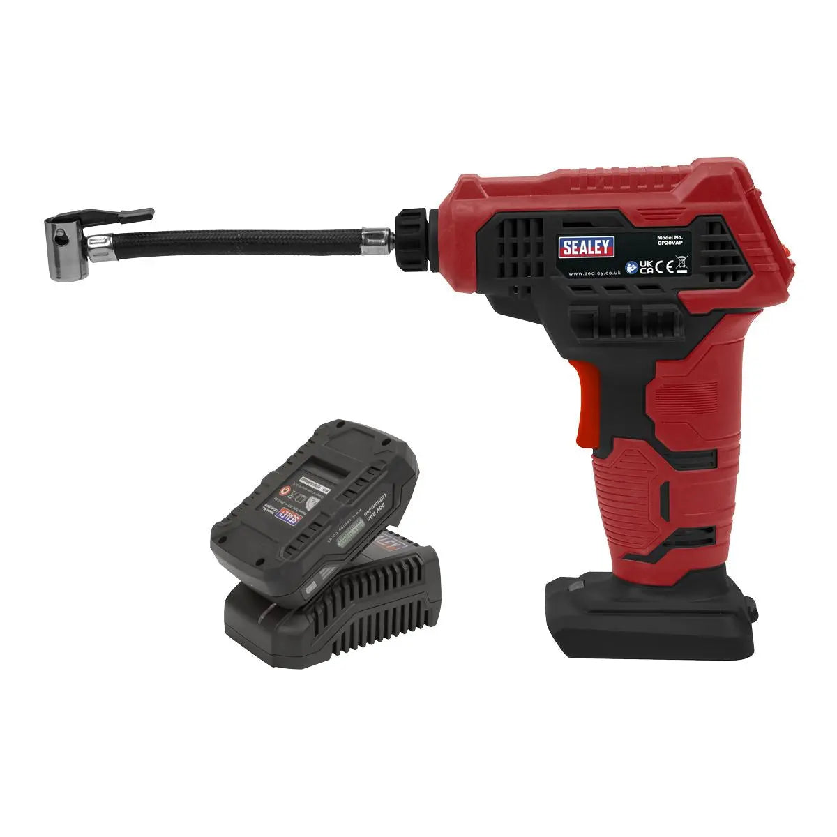Sealey Cordless Air Pump Kit 20V 2Ah SV20 Series 