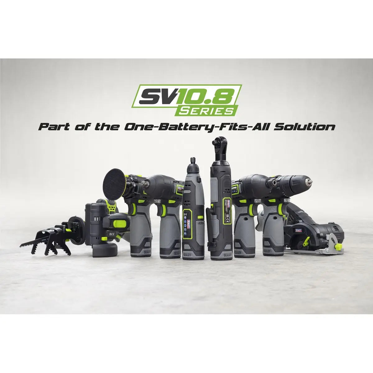 Sealey Cordless Combi Drill Ø10mm 10.8V SV10.8 Series 
