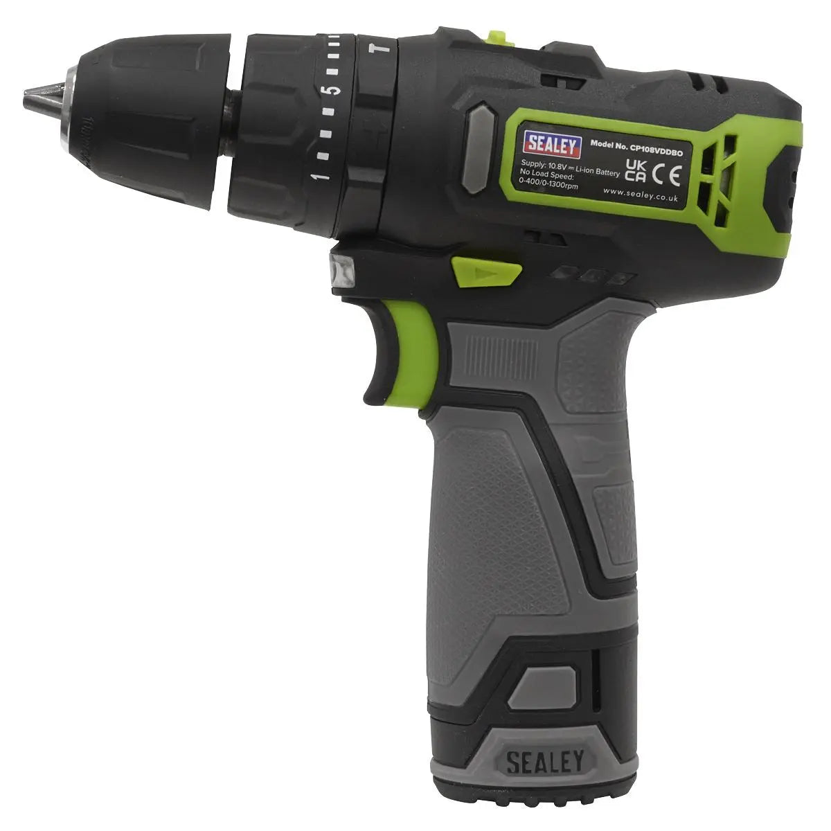 Sealey Cordless Combi Drill Ø10mm 10.8V SV10.8 Series - Body Only 