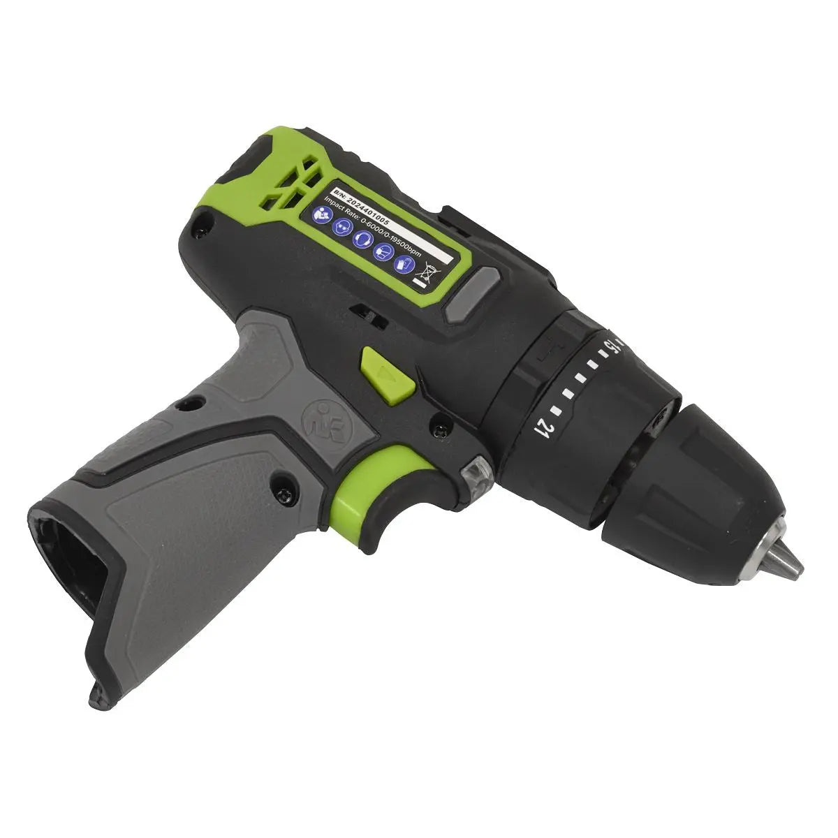 Sealey Cordless Combi Drill Ø10mm 10.8V SV10.8 Series - Body Only 