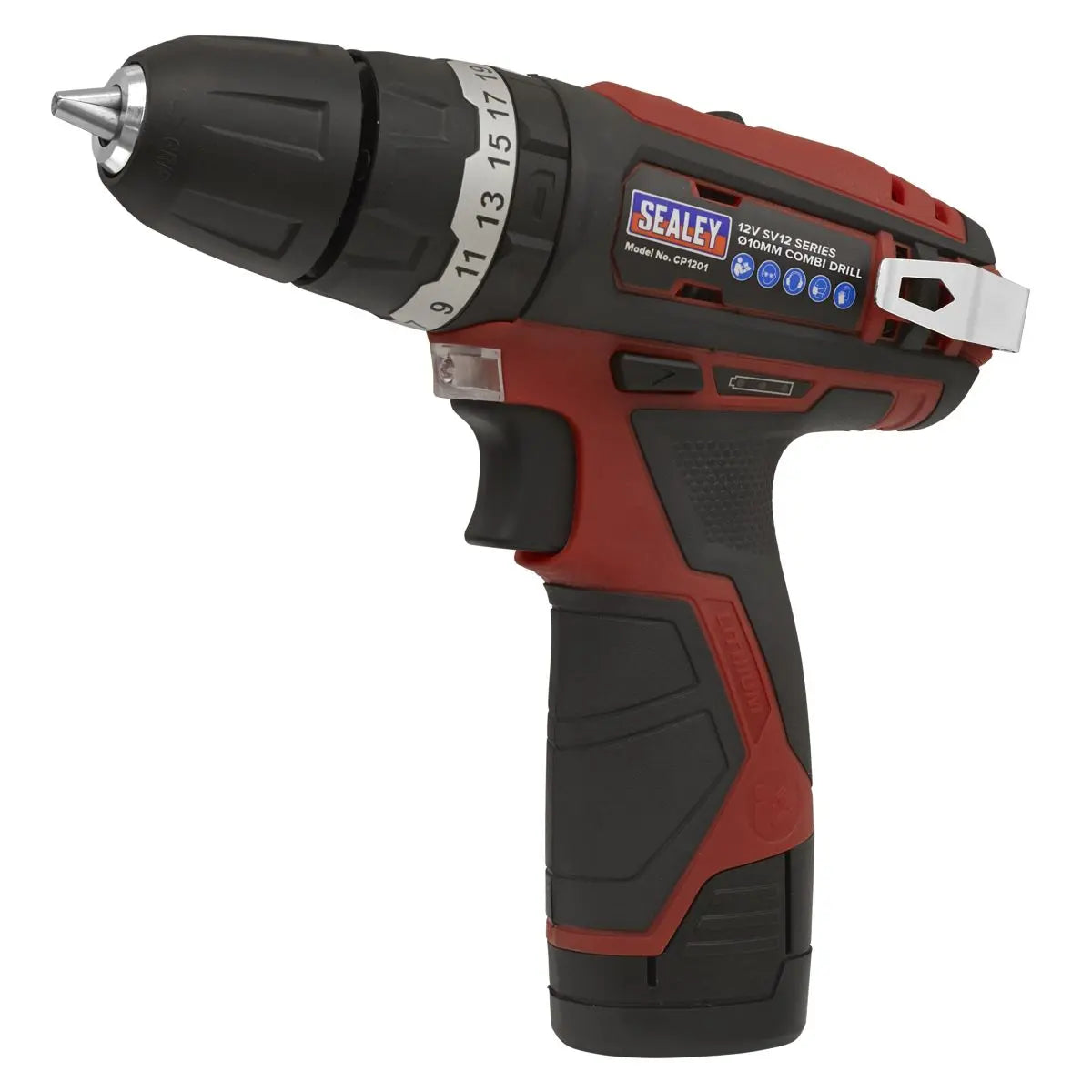 Sealey Cordless Combi Drill Ø10mm 12V SV12 Series - Body Only 