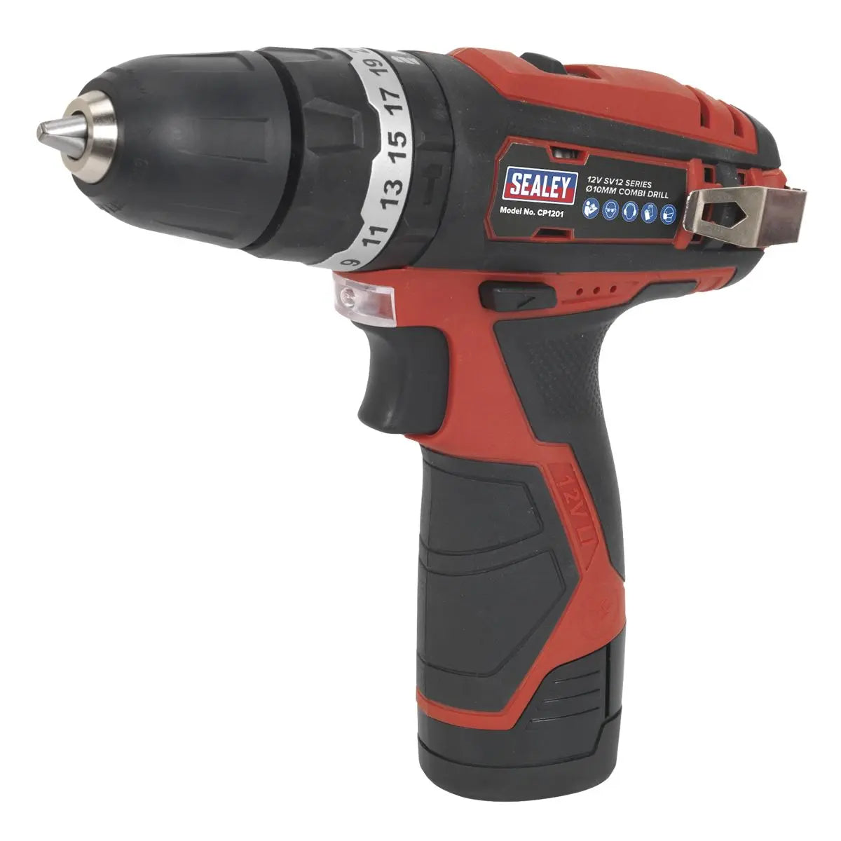 Sealey Cordless Combi Drill Ø10mm 12V SV12 Series - Body Only 