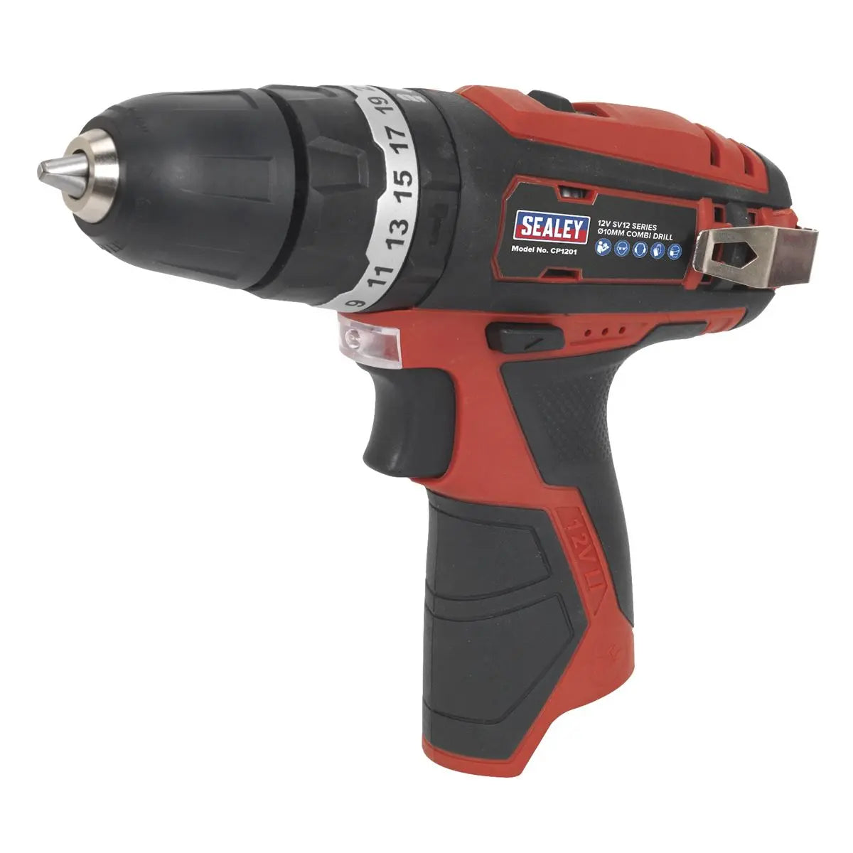 Sealey Cordless Combi Drill Ø10mm 12V SV12 Series - Body Only 