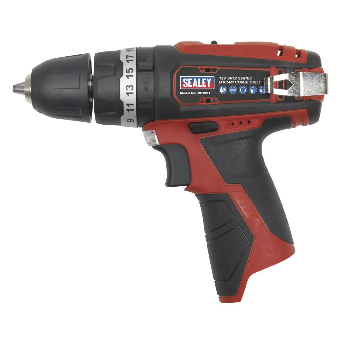 Sealey Cordless Combi Drill Ø10mm 12V SV12 Series - Body Only 