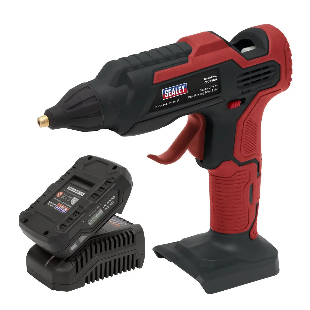 Sealey Cordless Glue Gun Kit 20V 2Ah SV20 Series 