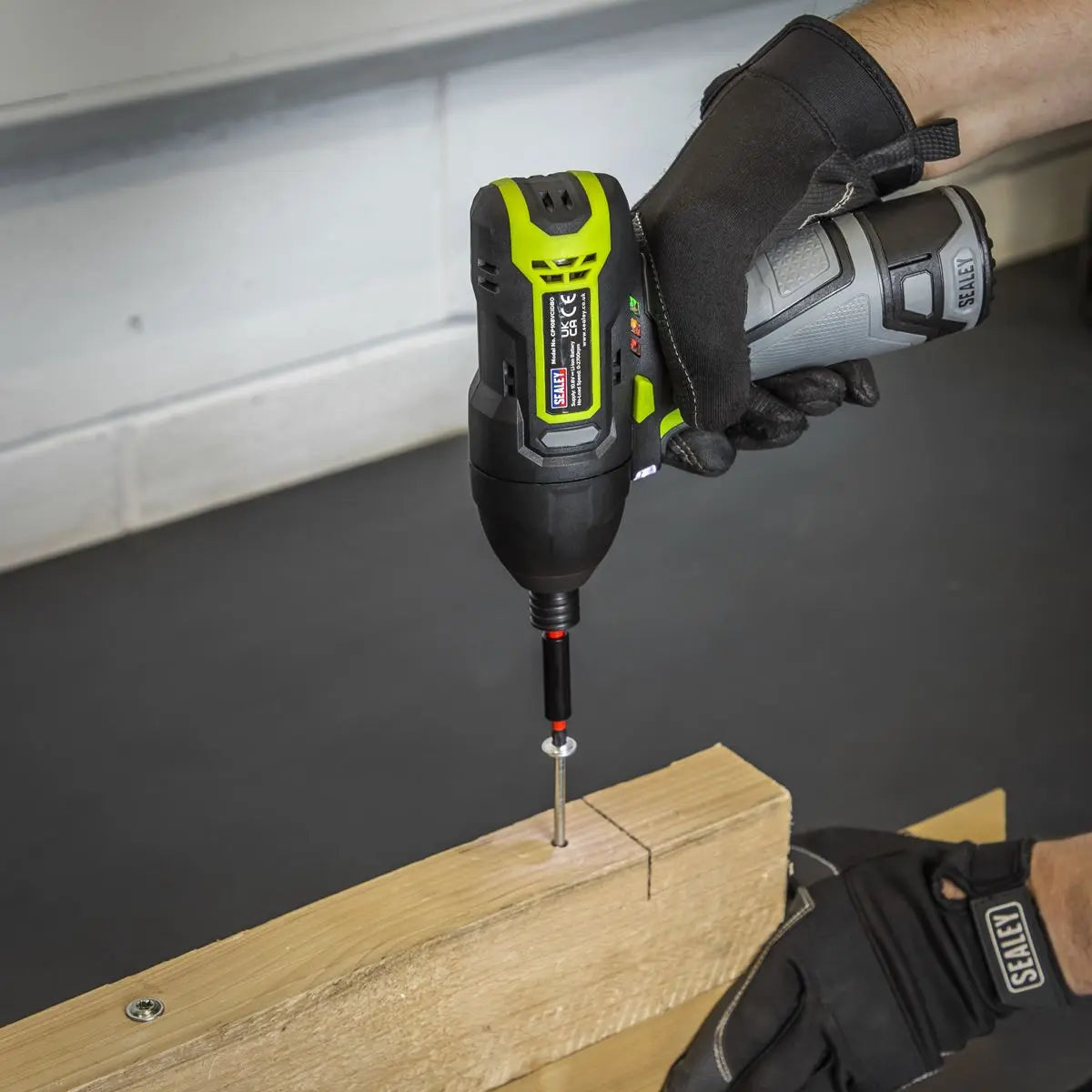 Sealey Cordless Impact Driver 1/4"Hex Drive 10.8V SV10.8 Series - Body Only 