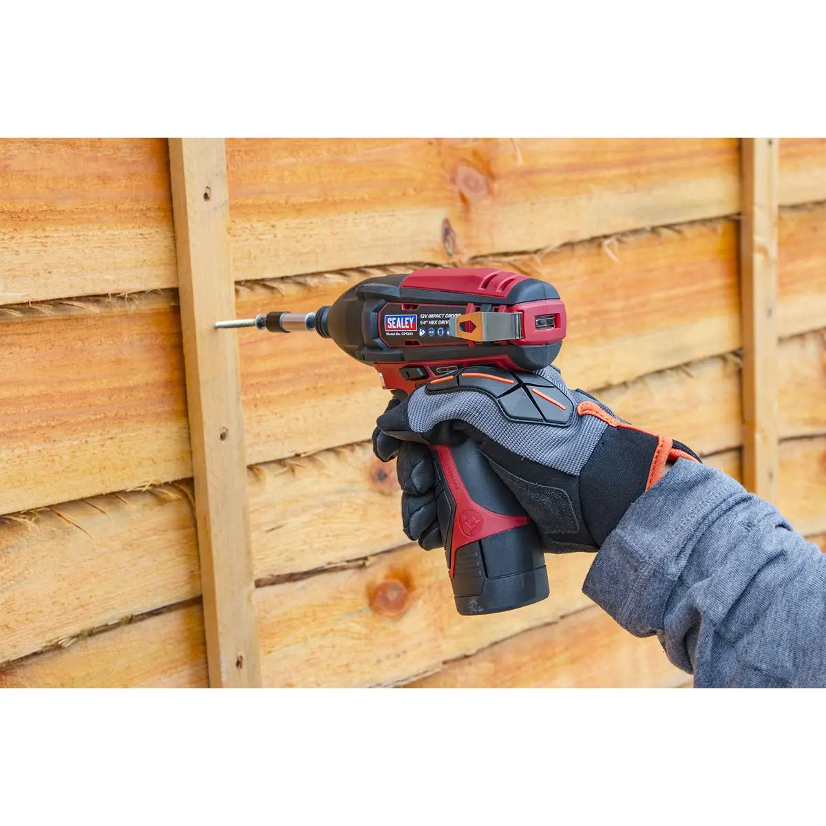 Sealey Cordless Impact Driver 1/4"Hex Drive 12V SV12 Series - Body Only 