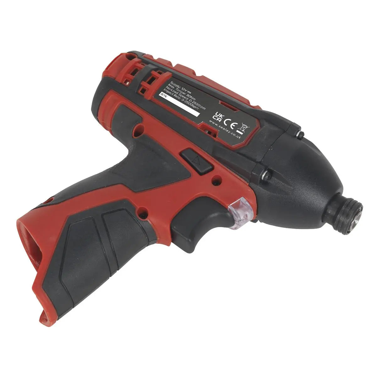 Sealey Cordless Impact Driver 1/4"Hex Drive 12V SV12 Series - Body Only 