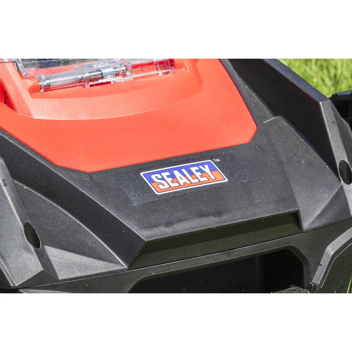 Sealey Cordless Lawn Mower Kit 40V 4Ah SV20 Series 40cm  White Rose Tools