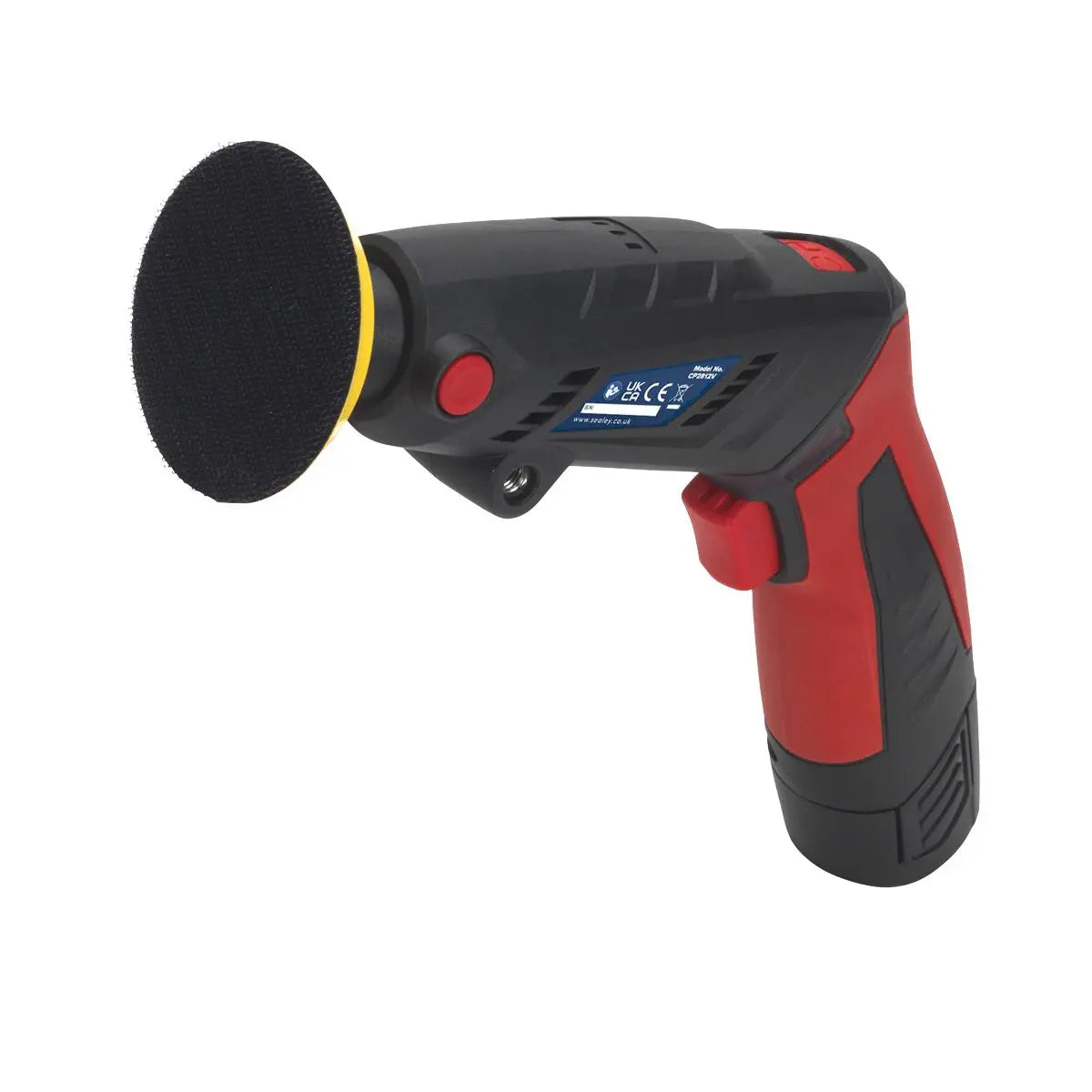 Sealey Cordless Mini Sander Polisher Kit 75mm 12V Lithium-ion 