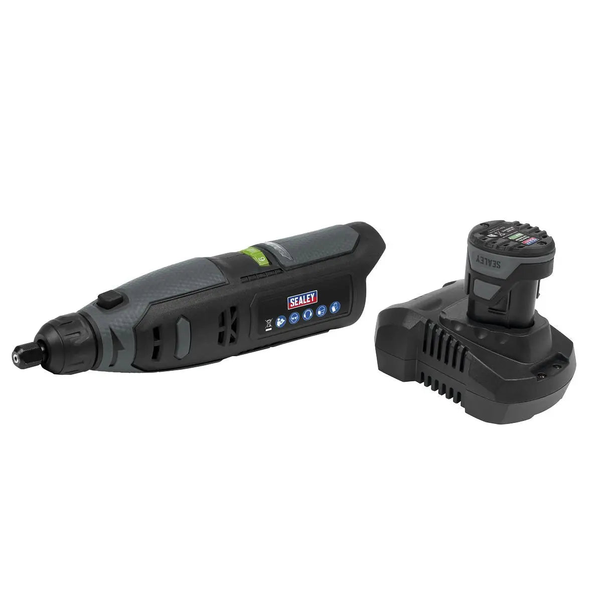 Sealey Cordless Multipurpose Mini Grinder Kit 10.8V 2Ah SV10.8 Series 