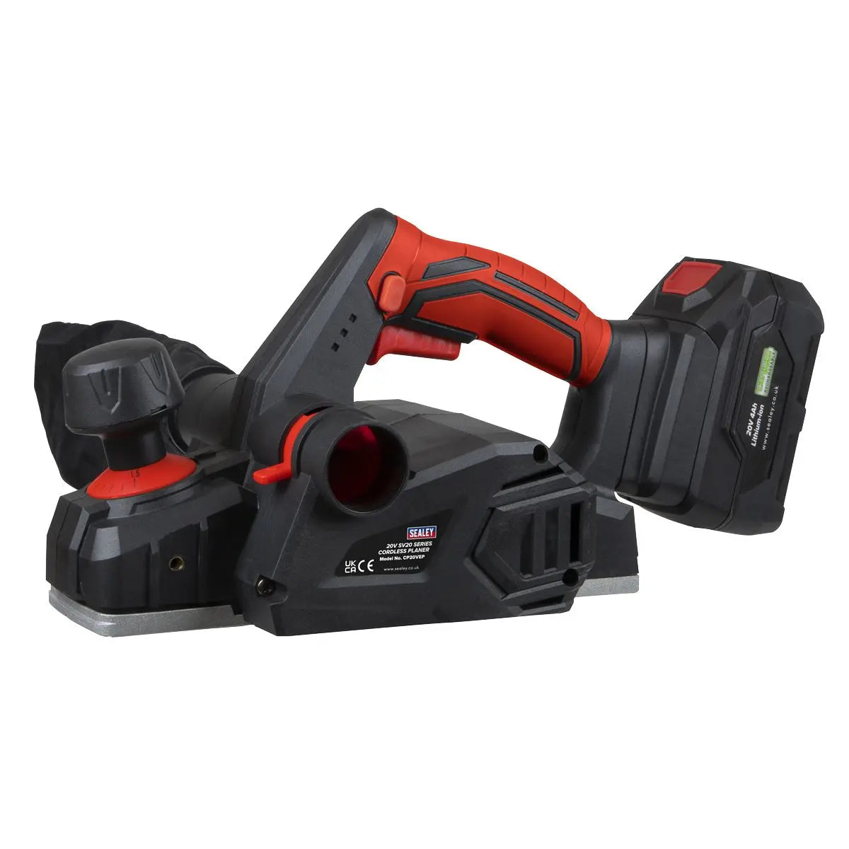 Sealey Cordless Planer 20V SV20 Series 82mm - Body Only  White Rose Tools