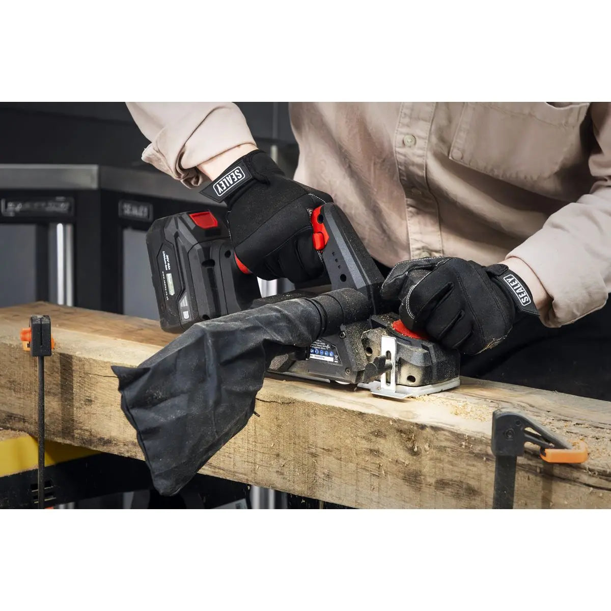 Sealey Cordless Planer 20V SV20 Series 82mm - Body Only  White Rose Tools
