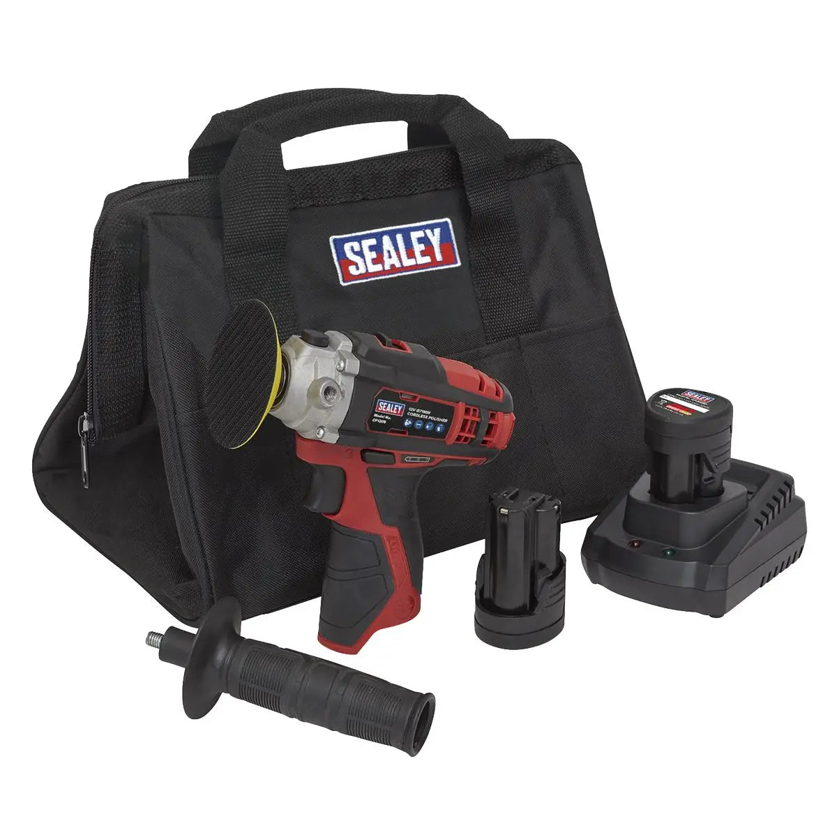 Sealey Cordless Polisher Kit Ø71mm 12V SV12 Series - 2 Batteries 