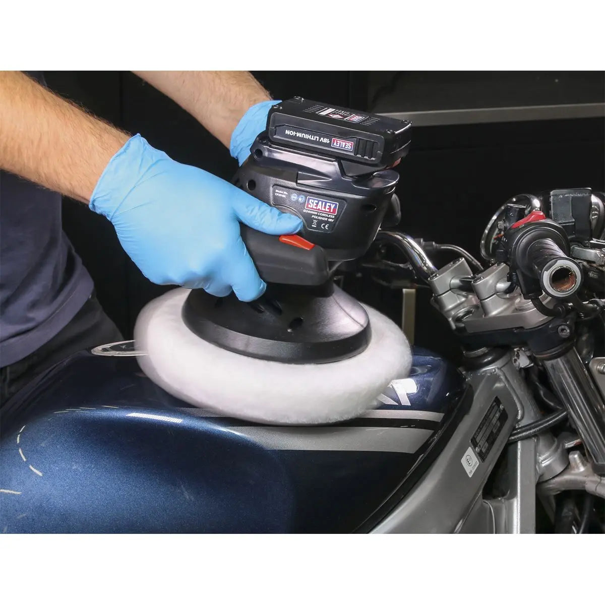 Sealey Cordless Polisher Ø240mm 18V Lithium-ion 